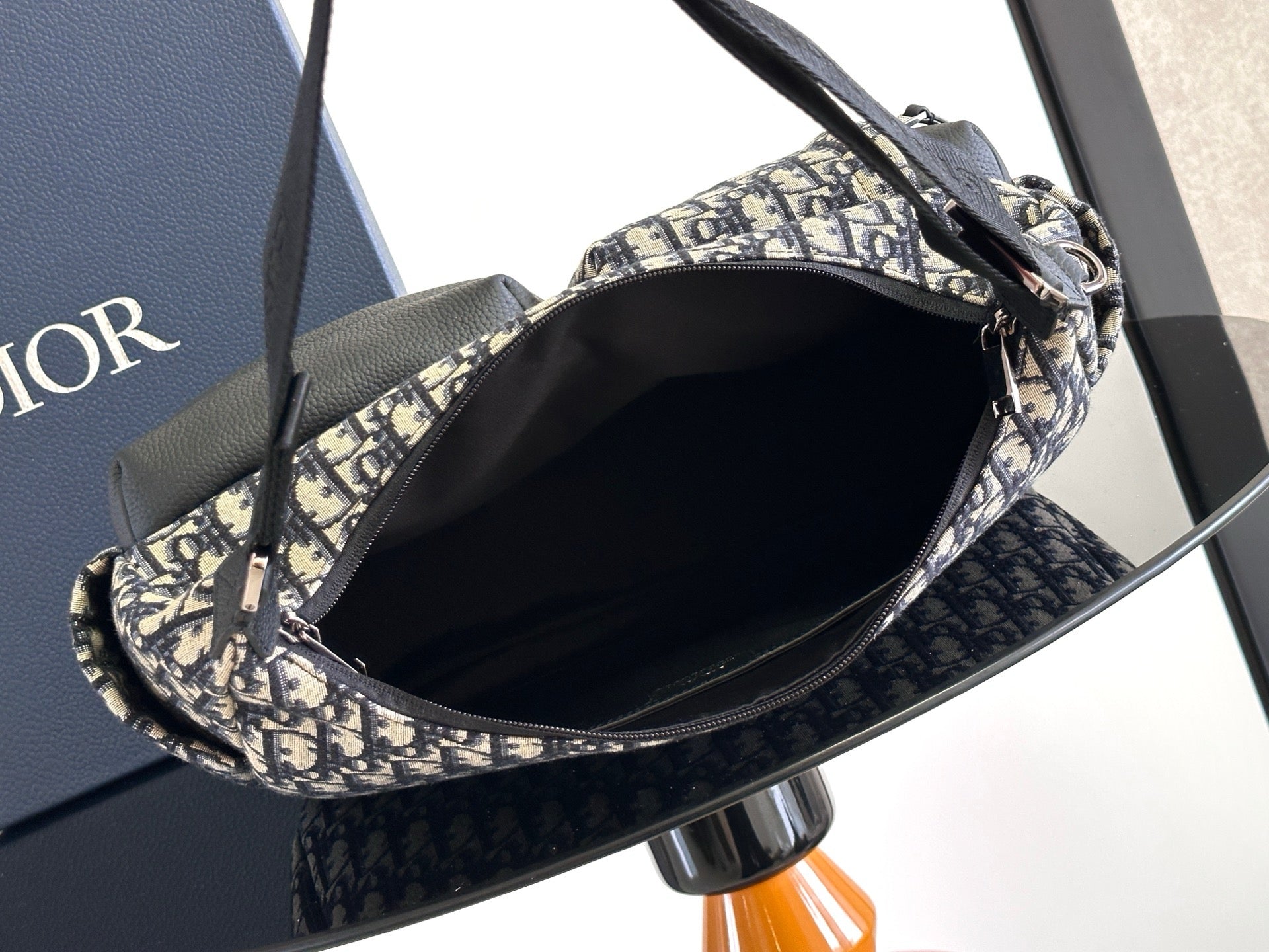 Black and Beige Bag