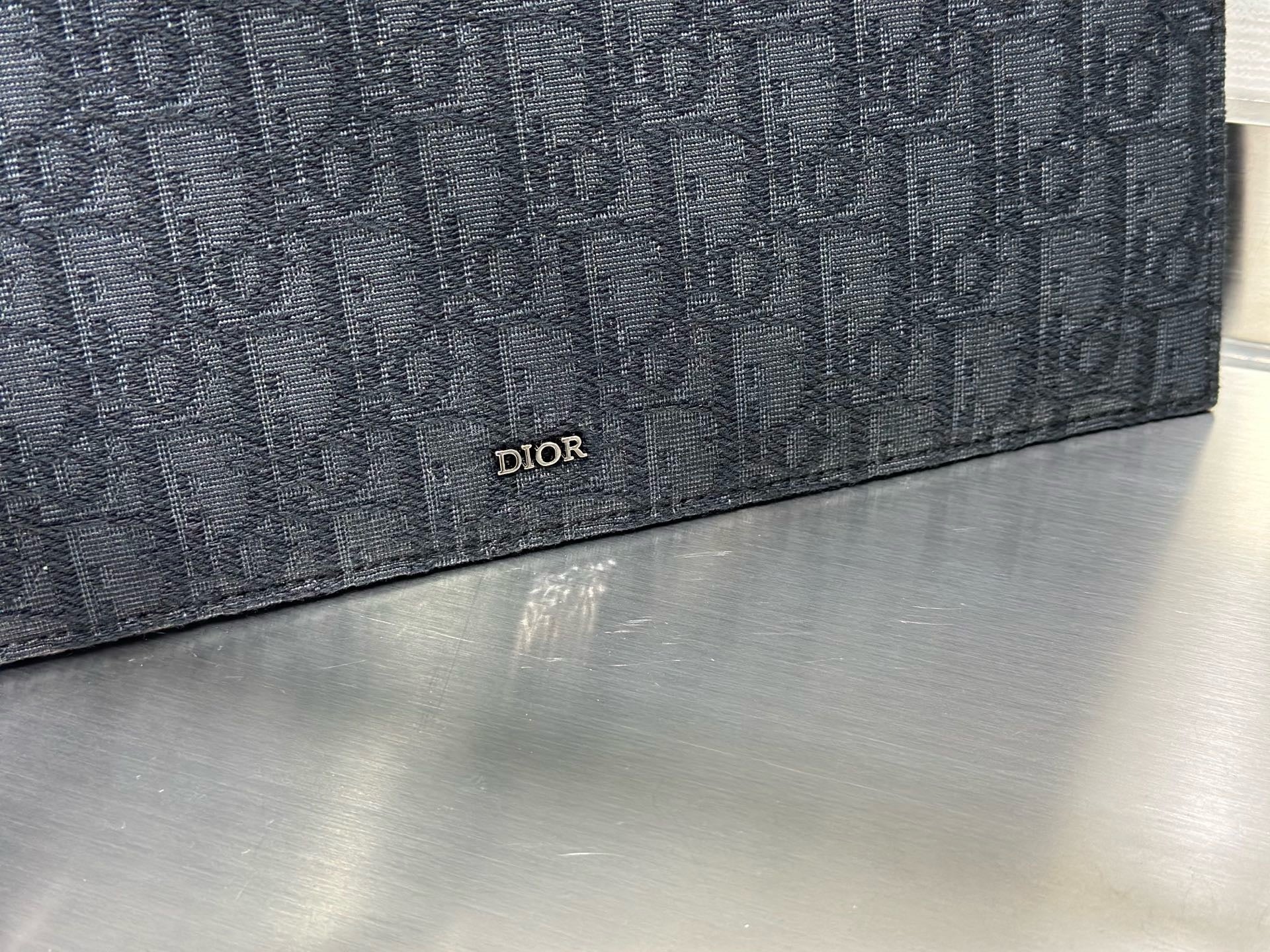Dark Blue and Beige Bag - FashionHype.xyz