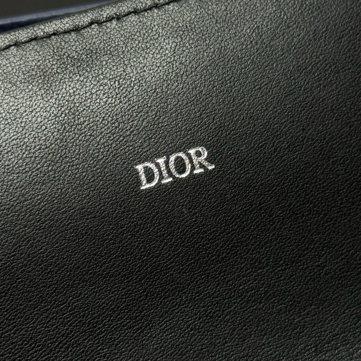 Beige and Black Bag
