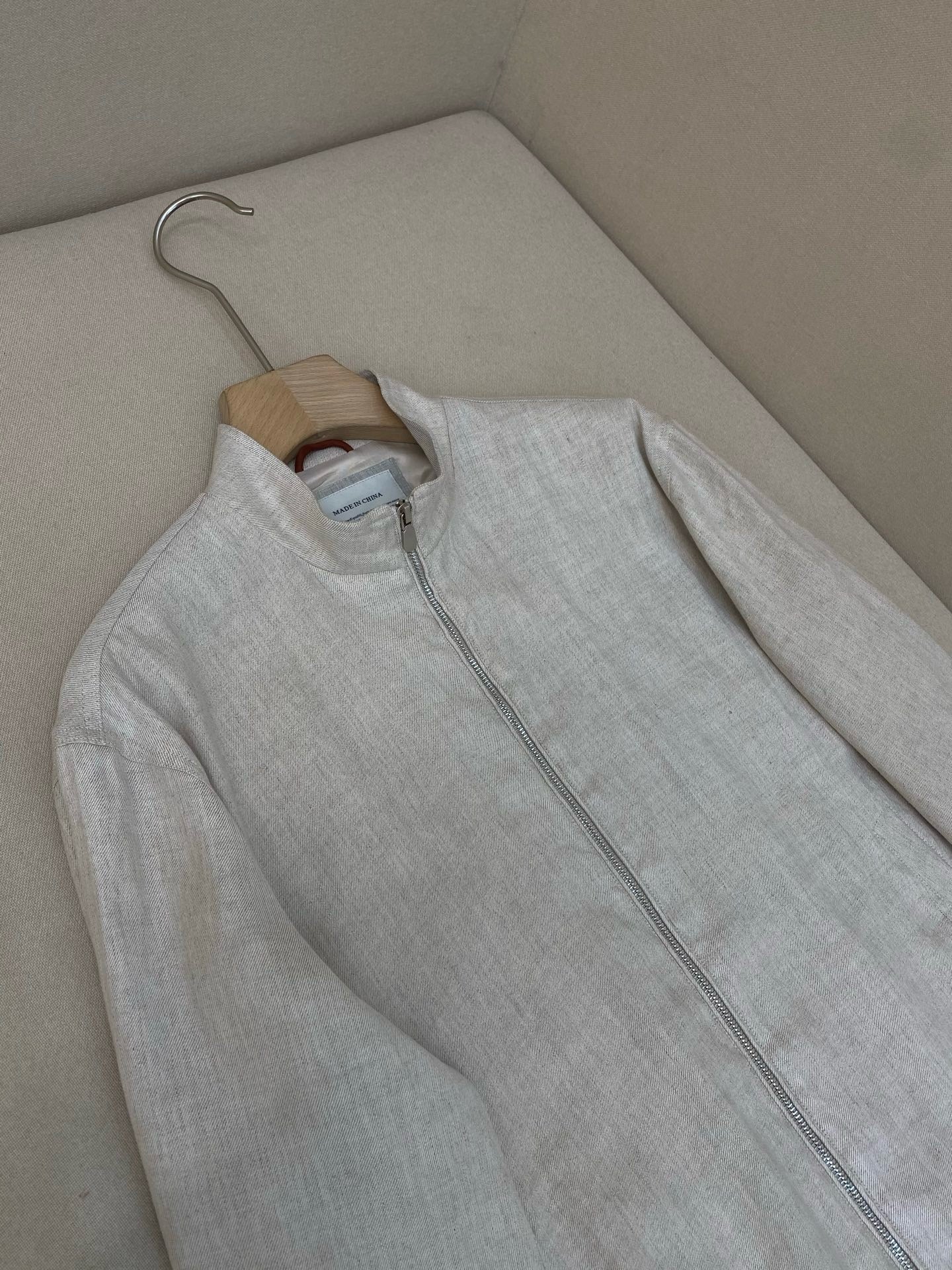 White and Grey Jacket