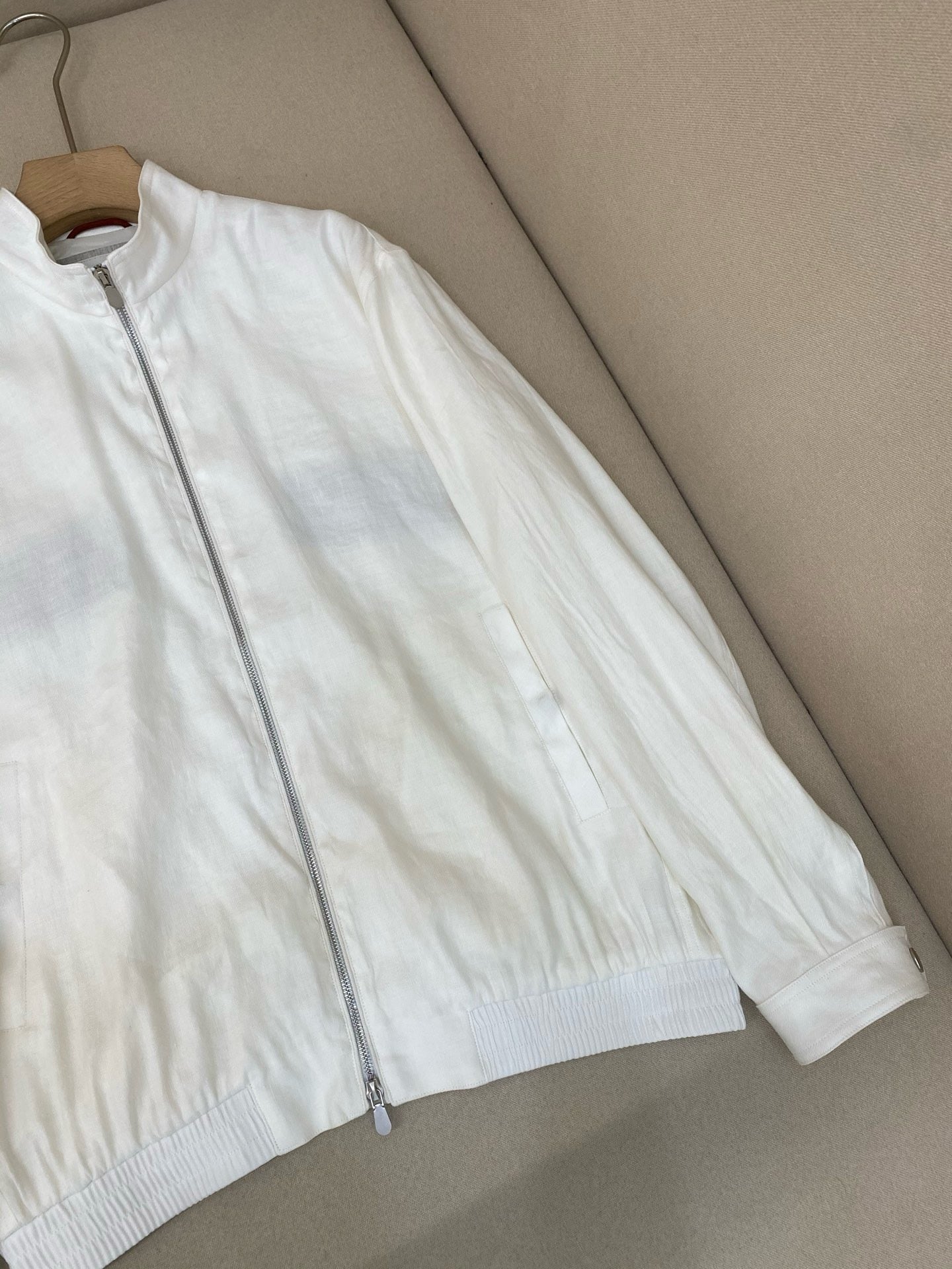 White and Grey Jacket