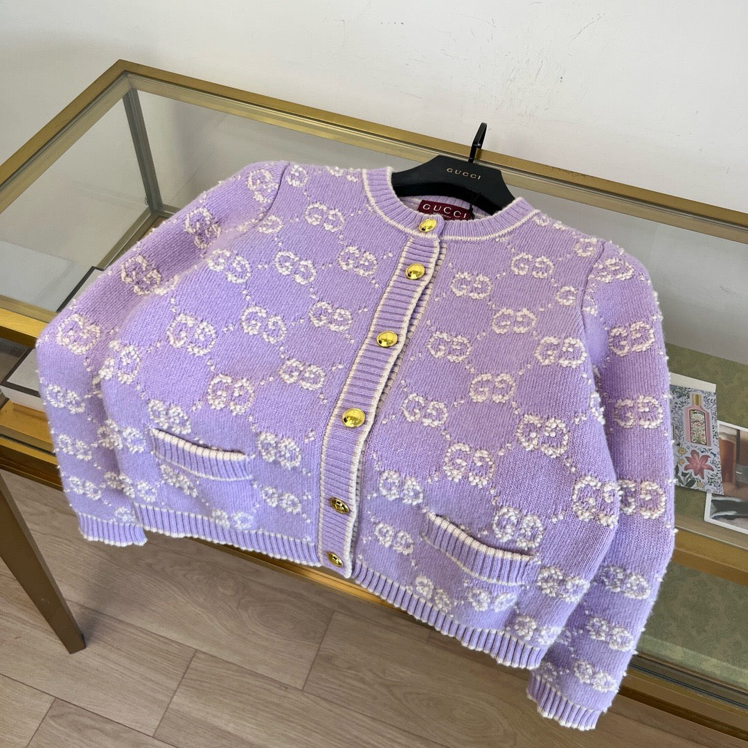 Brown and Light purple Jacket