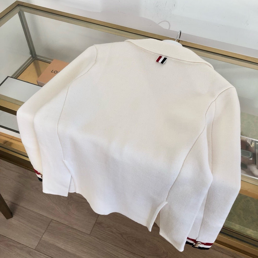 White and Grey Jacket