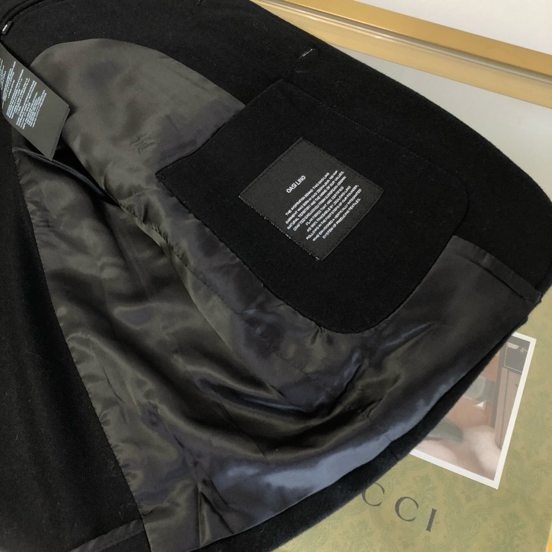 Black and Dark grey Jacket - FashionHype.xyz