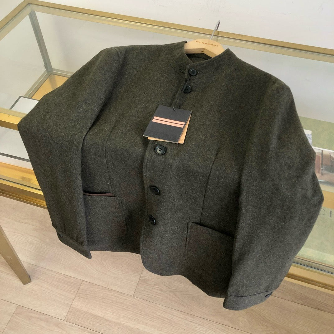 Black and Dark grey Jacket - FashionHype.xyz