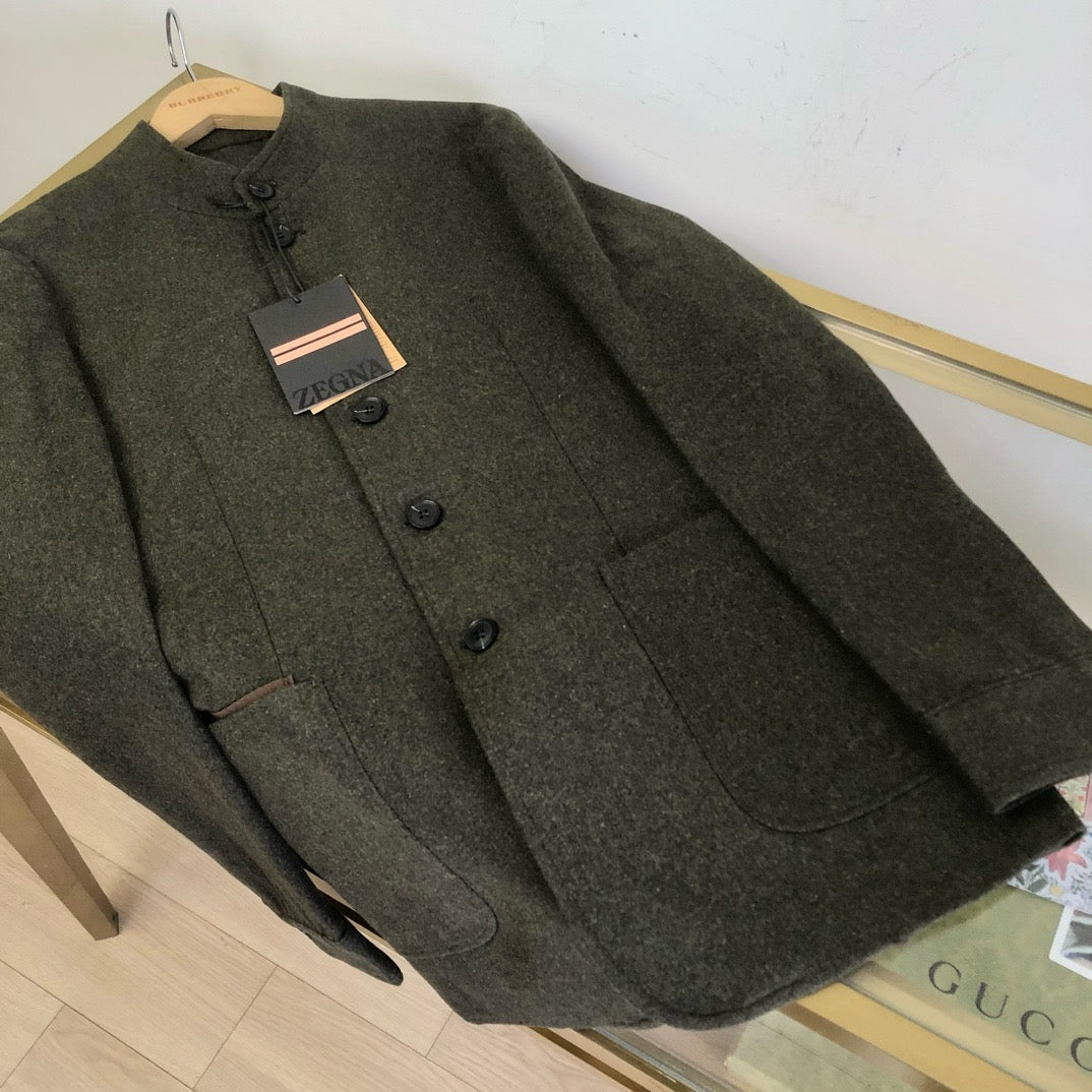 Black and Dark grey Jacket - FashionHype.xyz