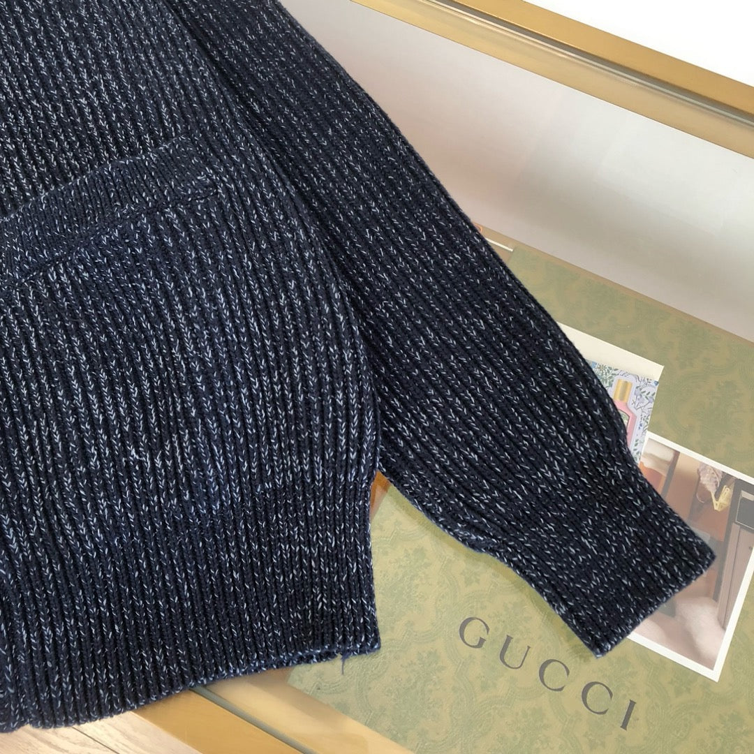 Brown and Blue Jacket - FashionHype.xyz