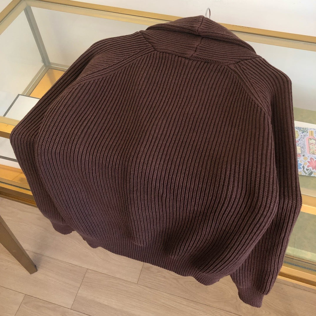 Brown and Blue Jacket - FashionHype.xyz