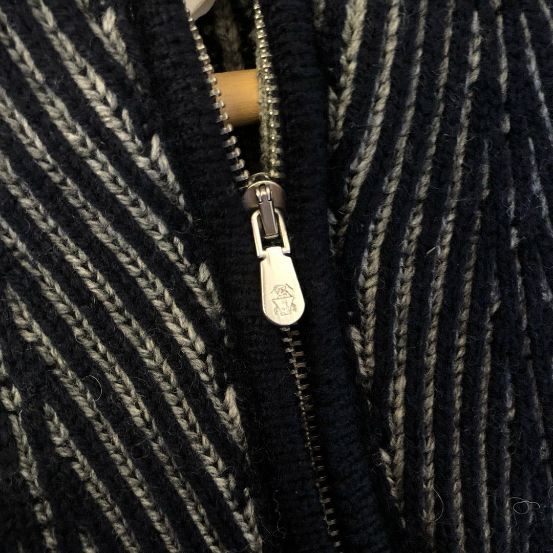 Black and Off-white Jacket