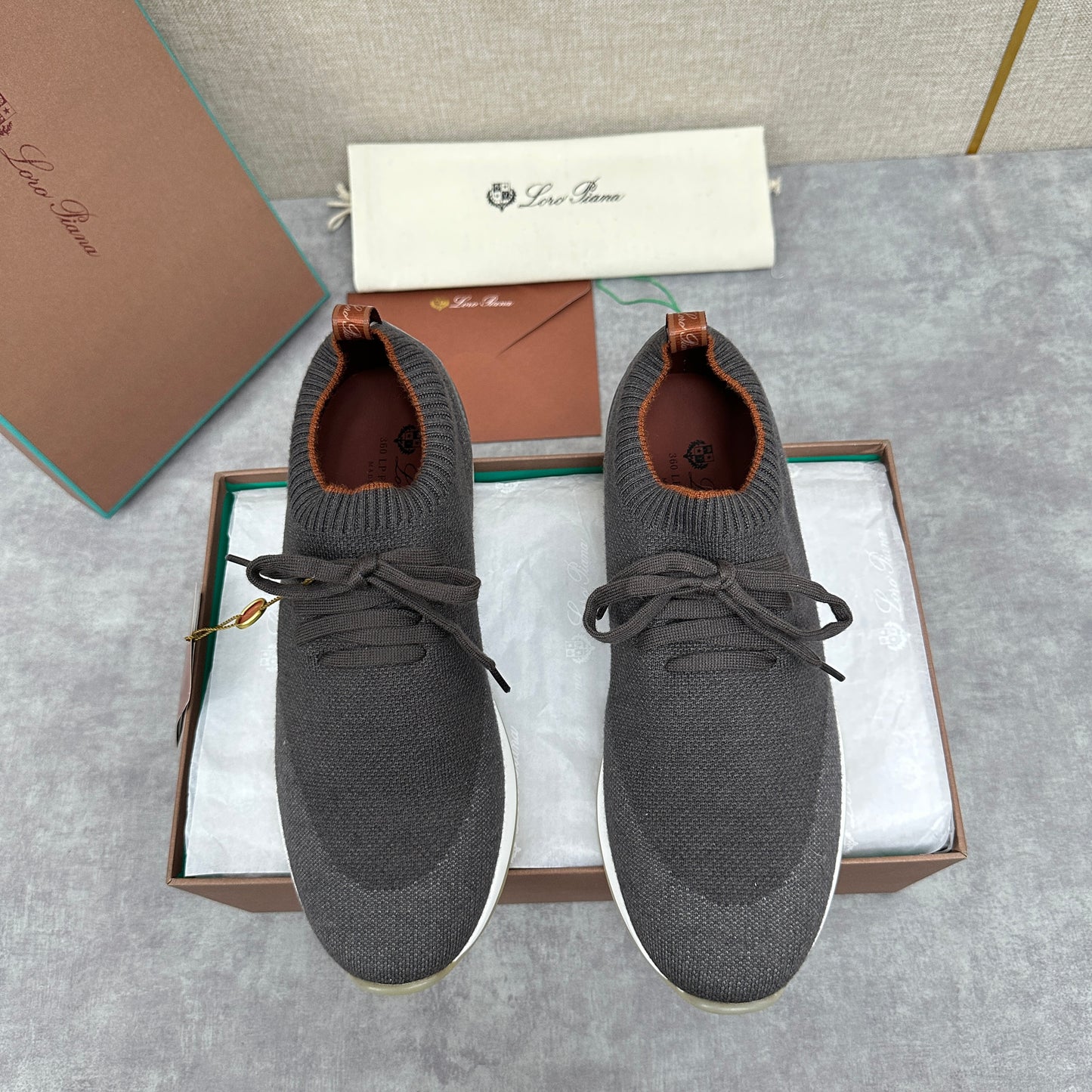 Blue, grey and Black Shoes