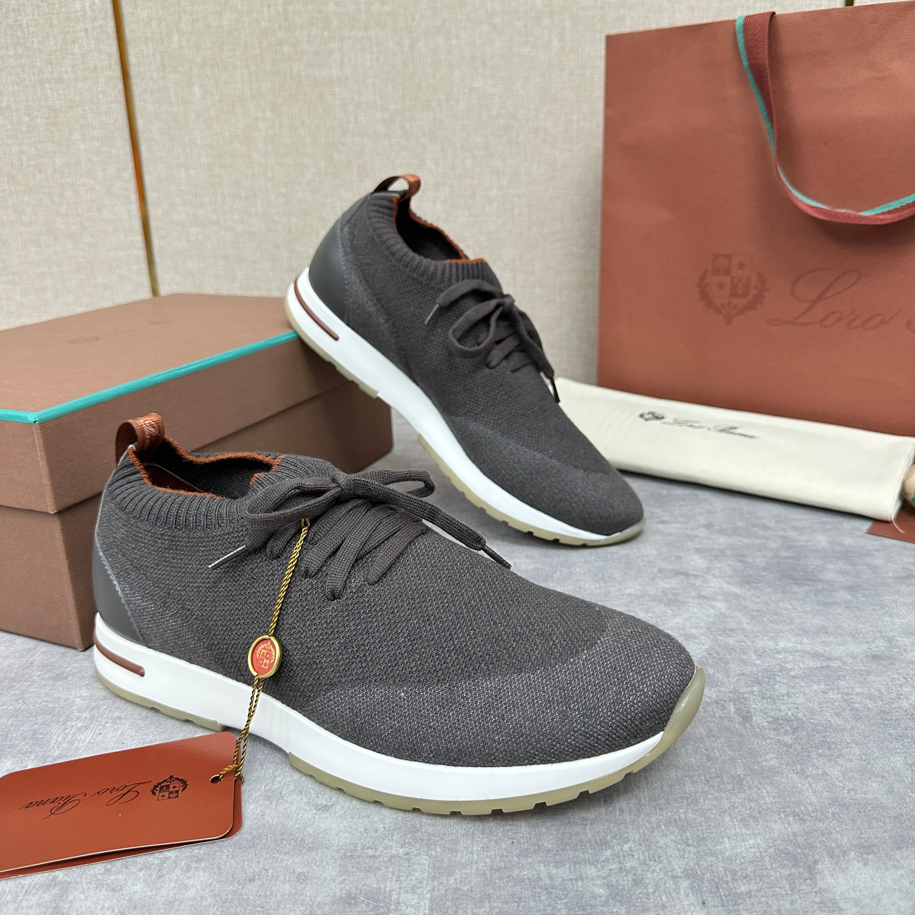 Blue, grey and Black Shoes