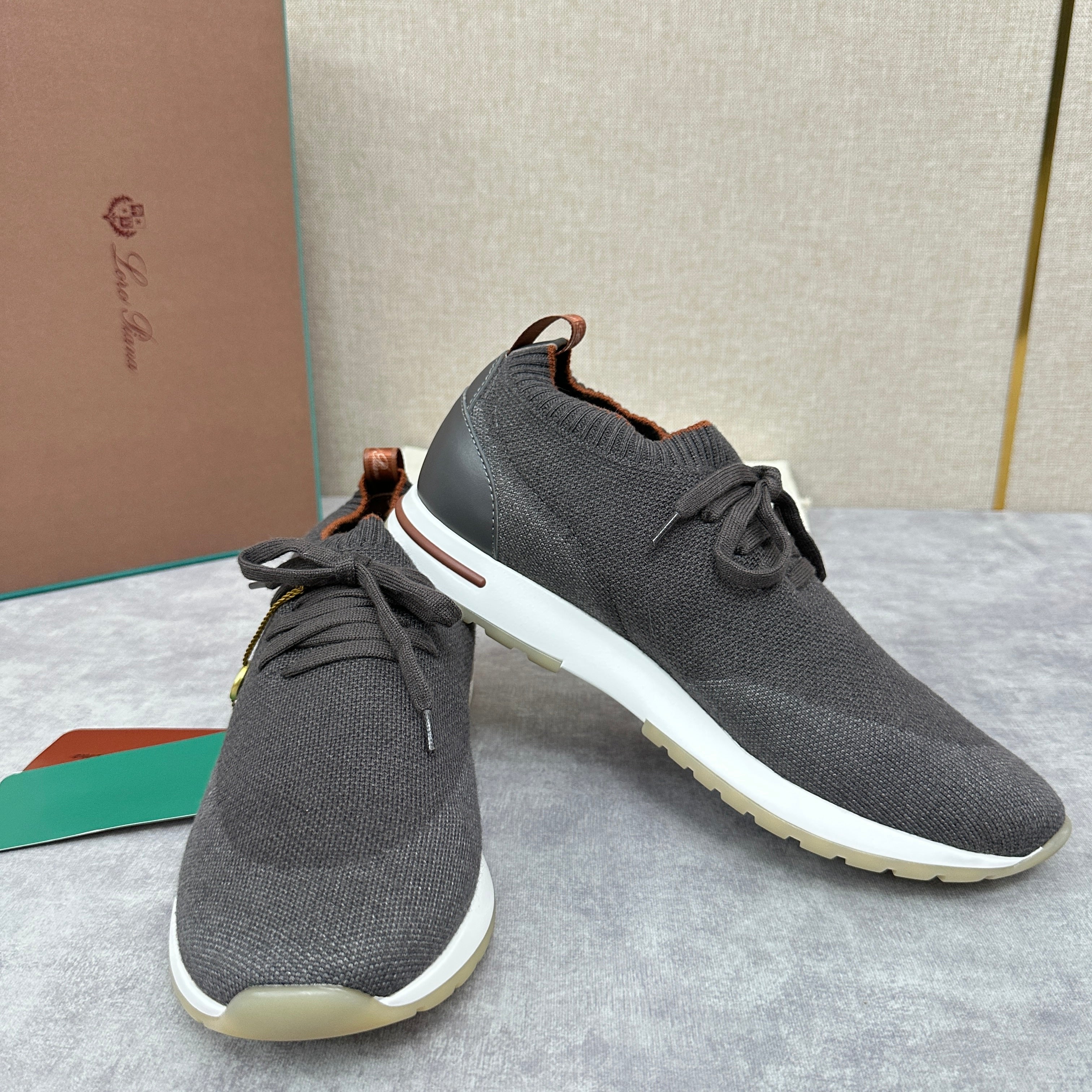 Blue, grey and Black Shoes