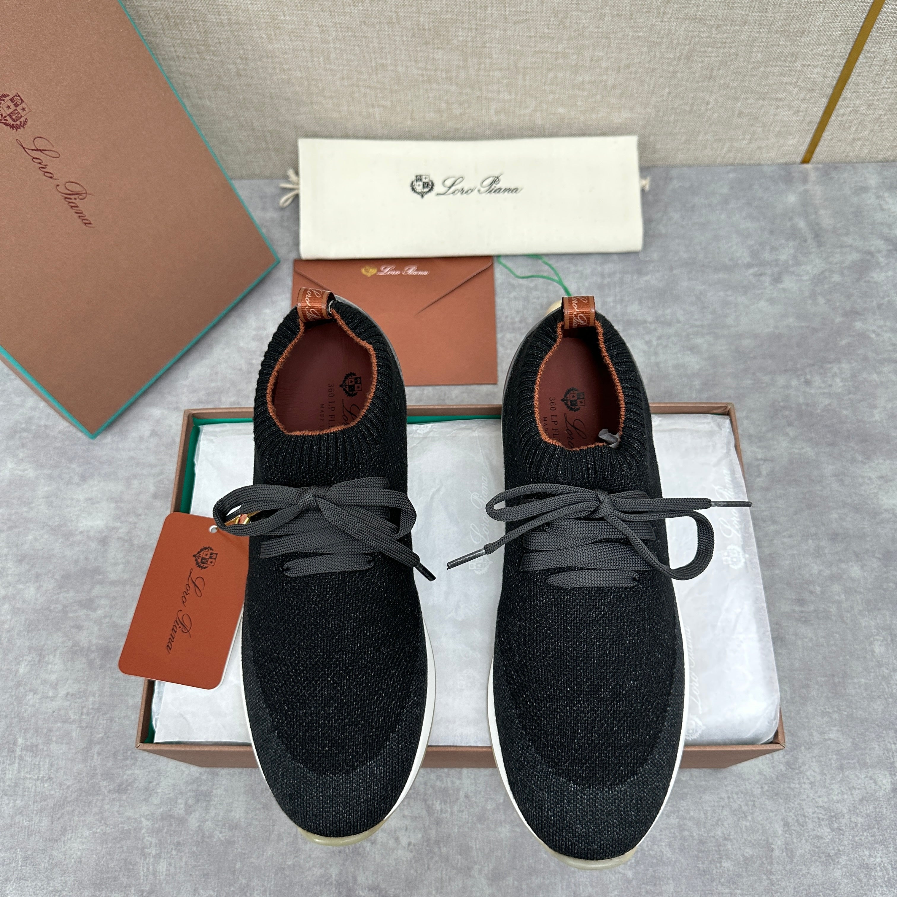 Blue, grey and Black Shoes