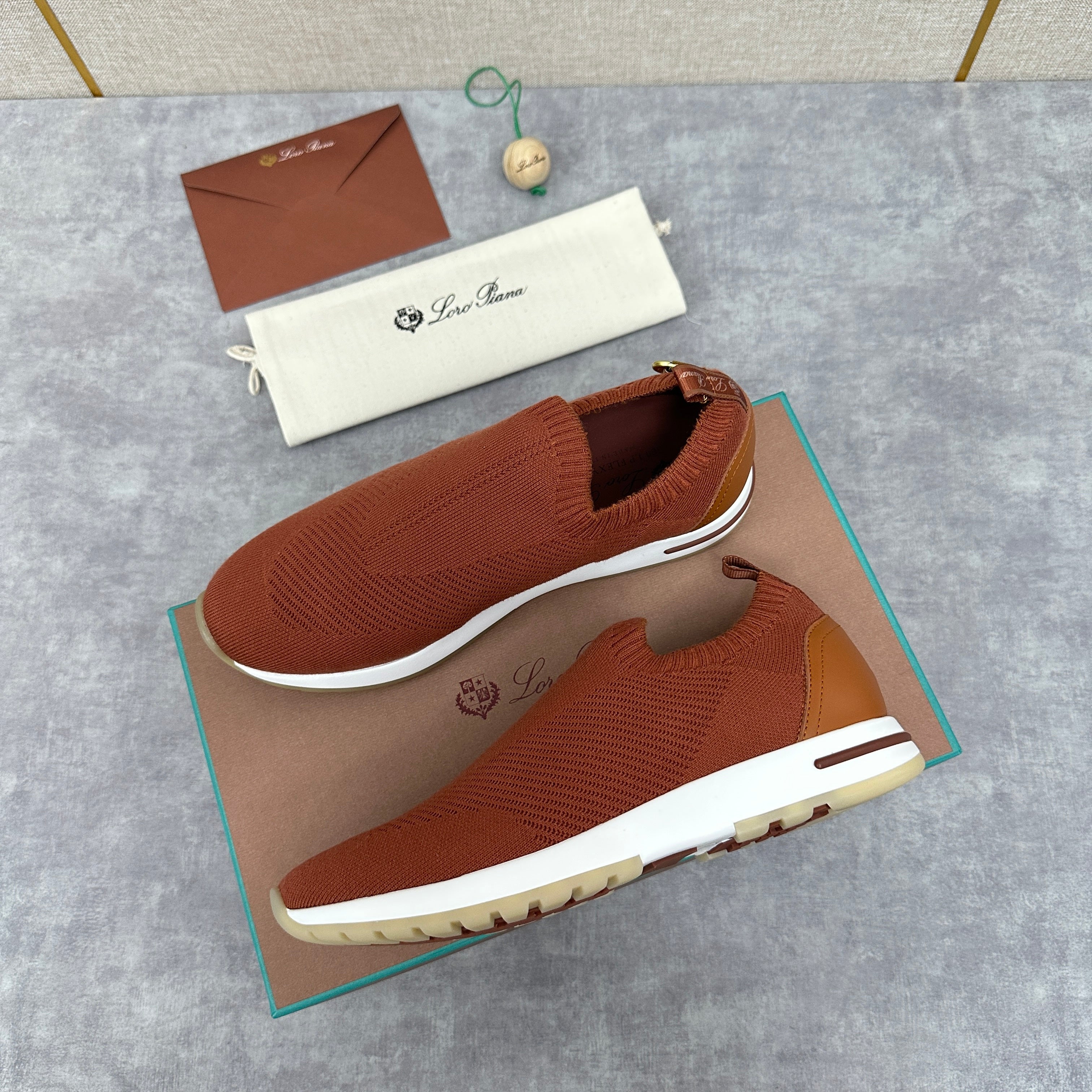 Rust, Forest Green, Navy Shoes