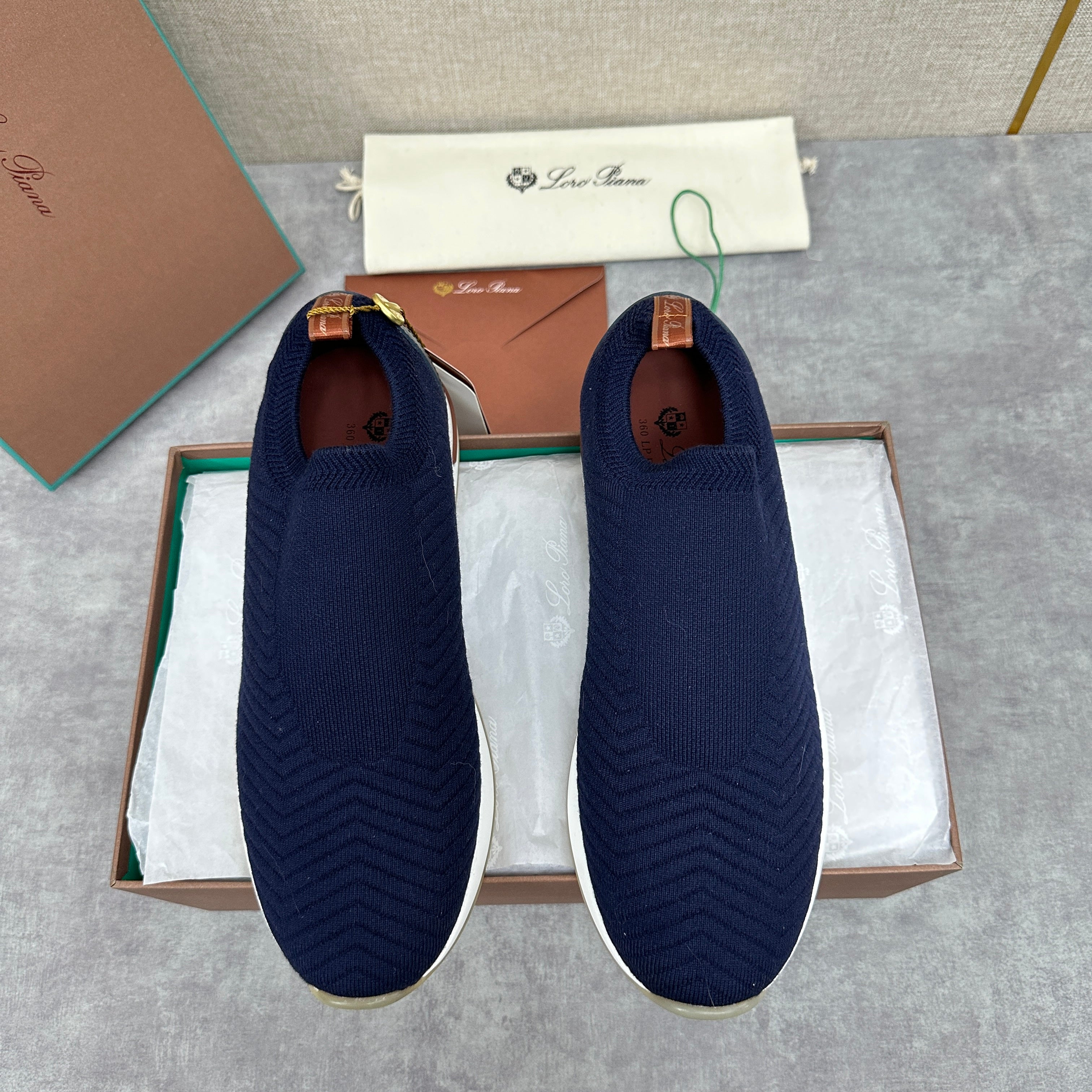 Rust, Forest Green, Navy Shoes