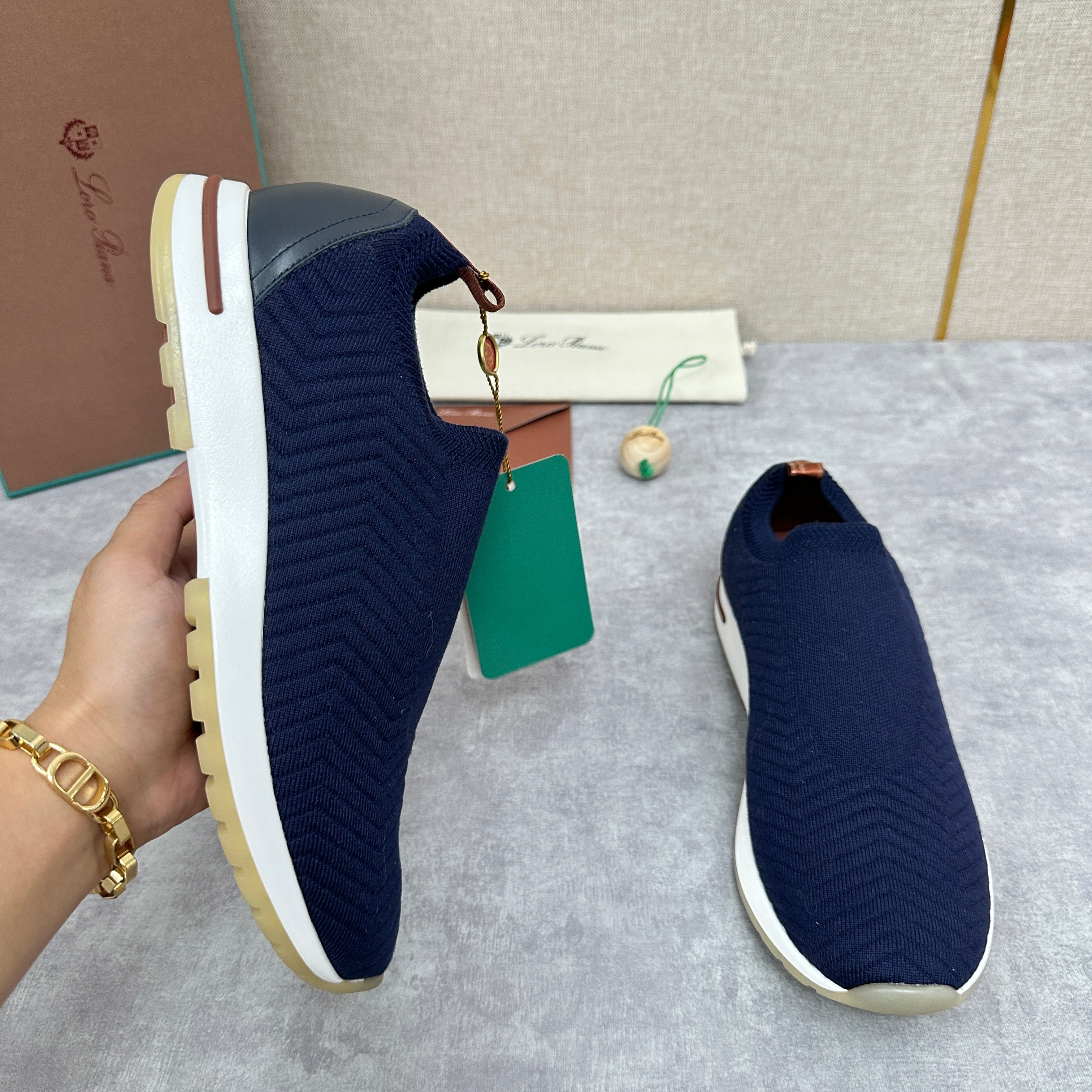 Rust, Forest Green, Navy Shoes