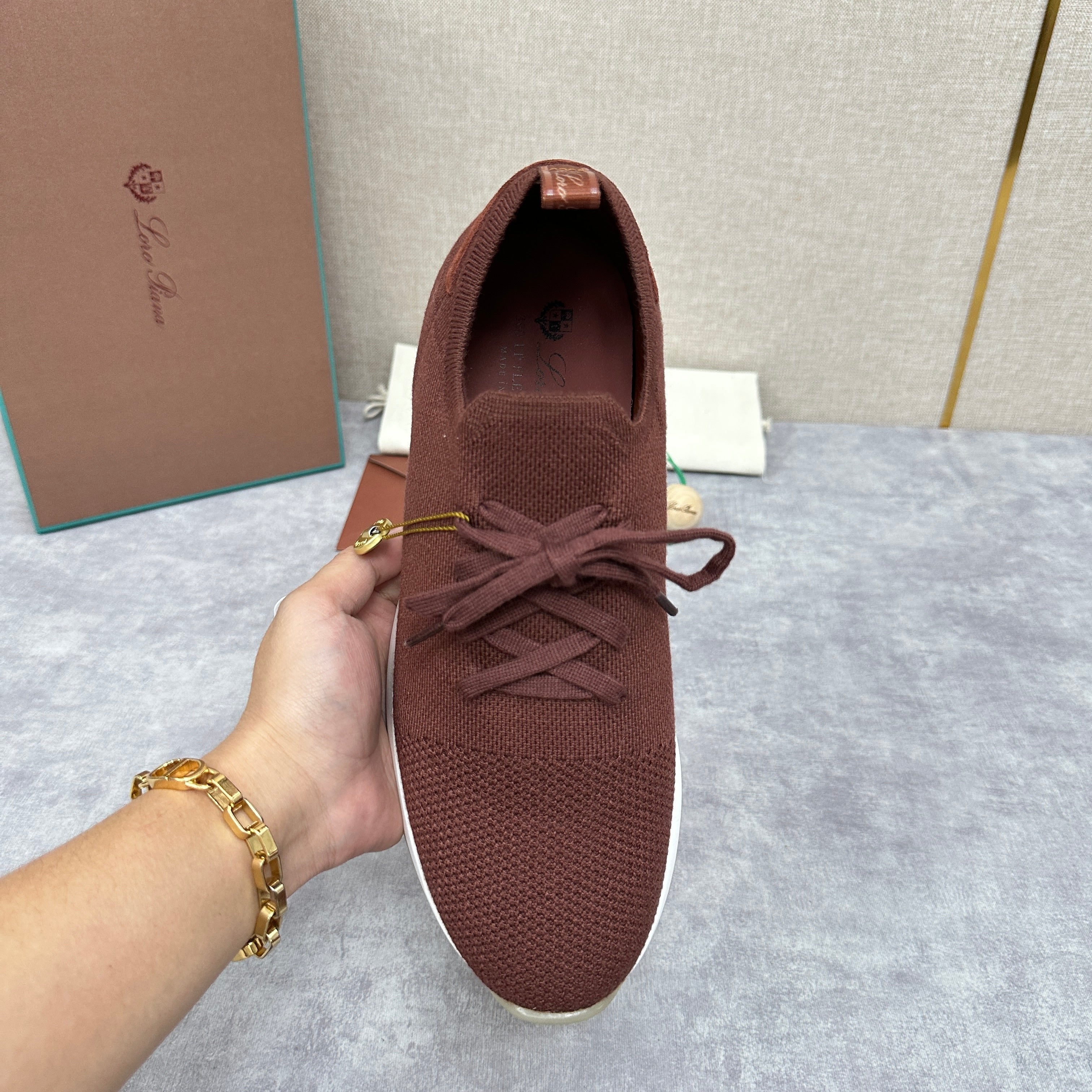 Grey, Brown, Navy blue and Dark brown Shoes - FashionHype.xyz