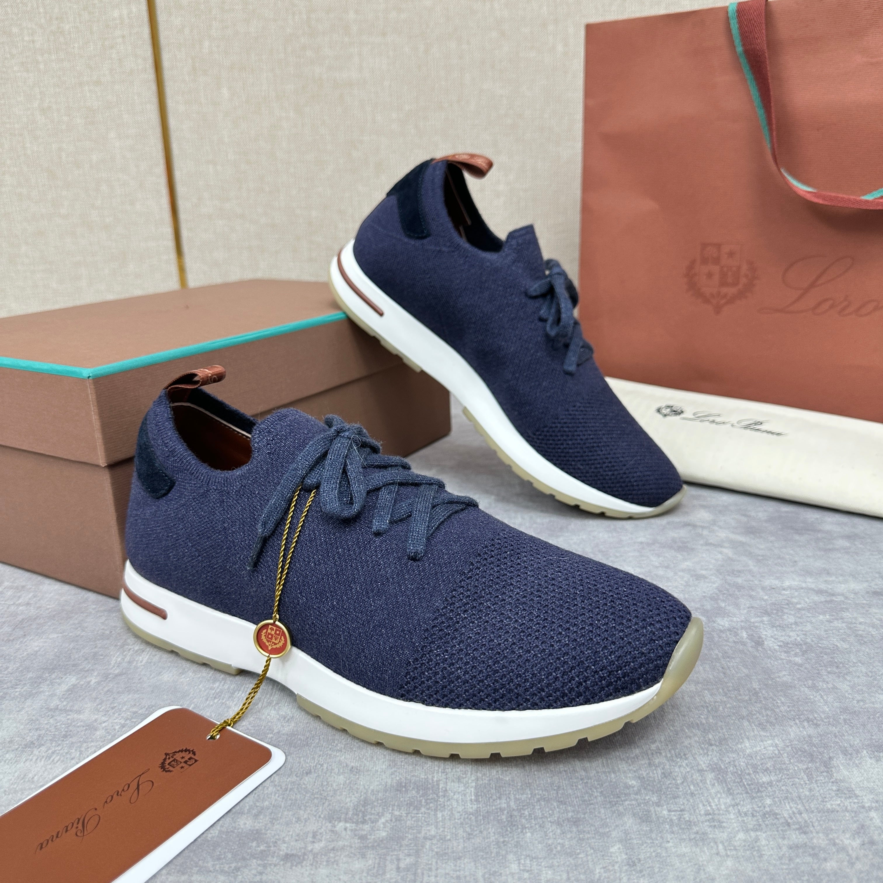 Grey, Brown, Navy blue and Dark brown Shoes - FashionHype.xyz