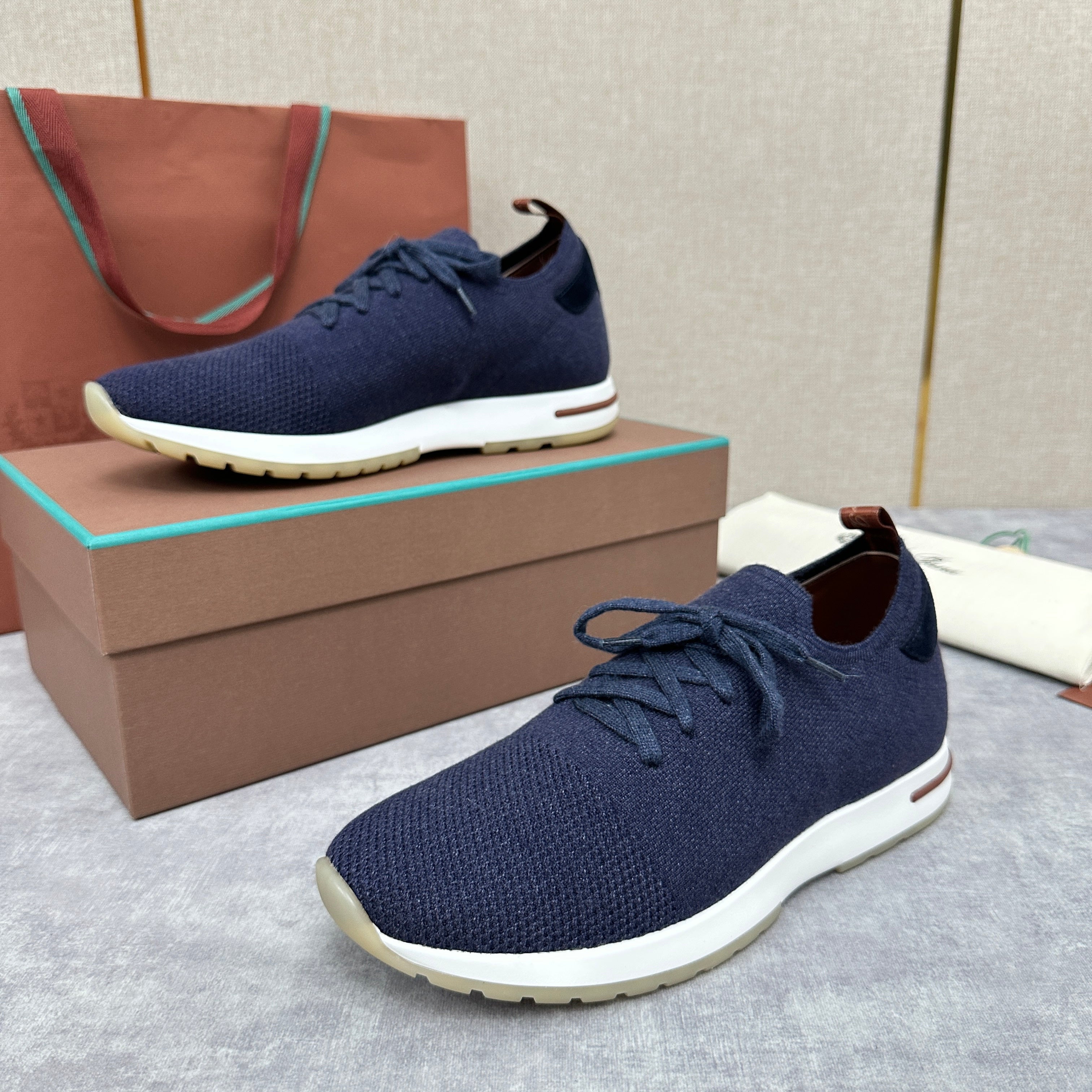 Grey, Brown, Navy blue and Dark brown Shoes - FashionHype.xyz