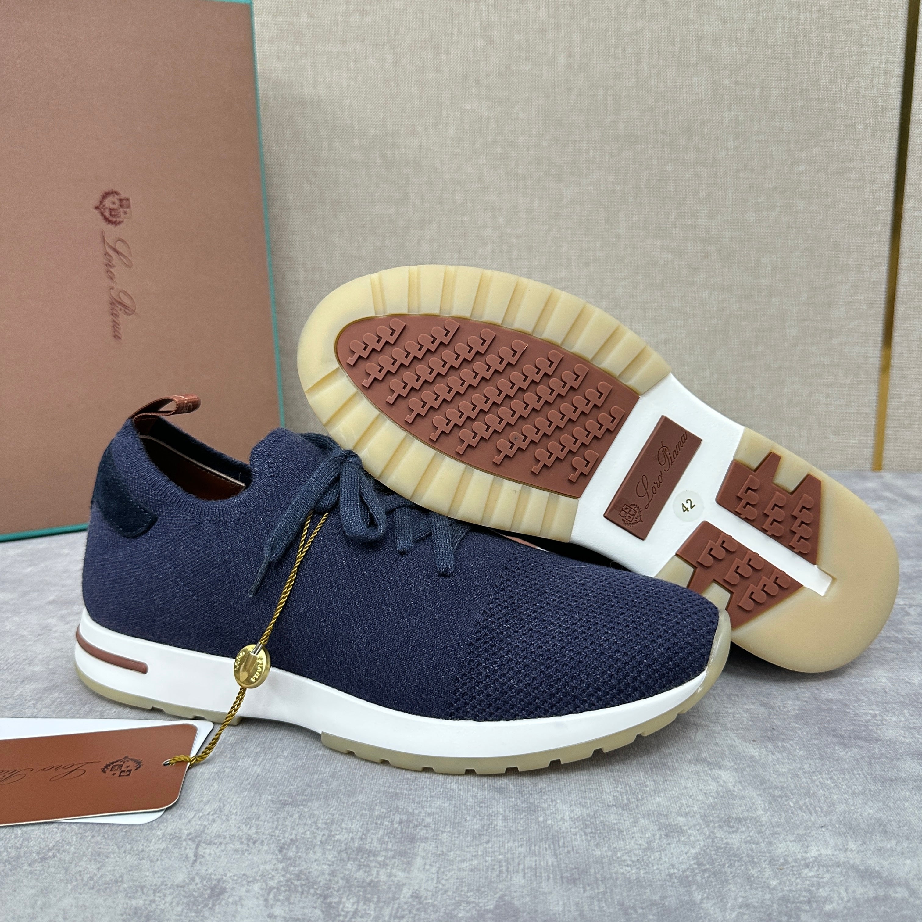 Grey, Brown, Navy blue and Dark brown Shoes - FashionHype.xyz