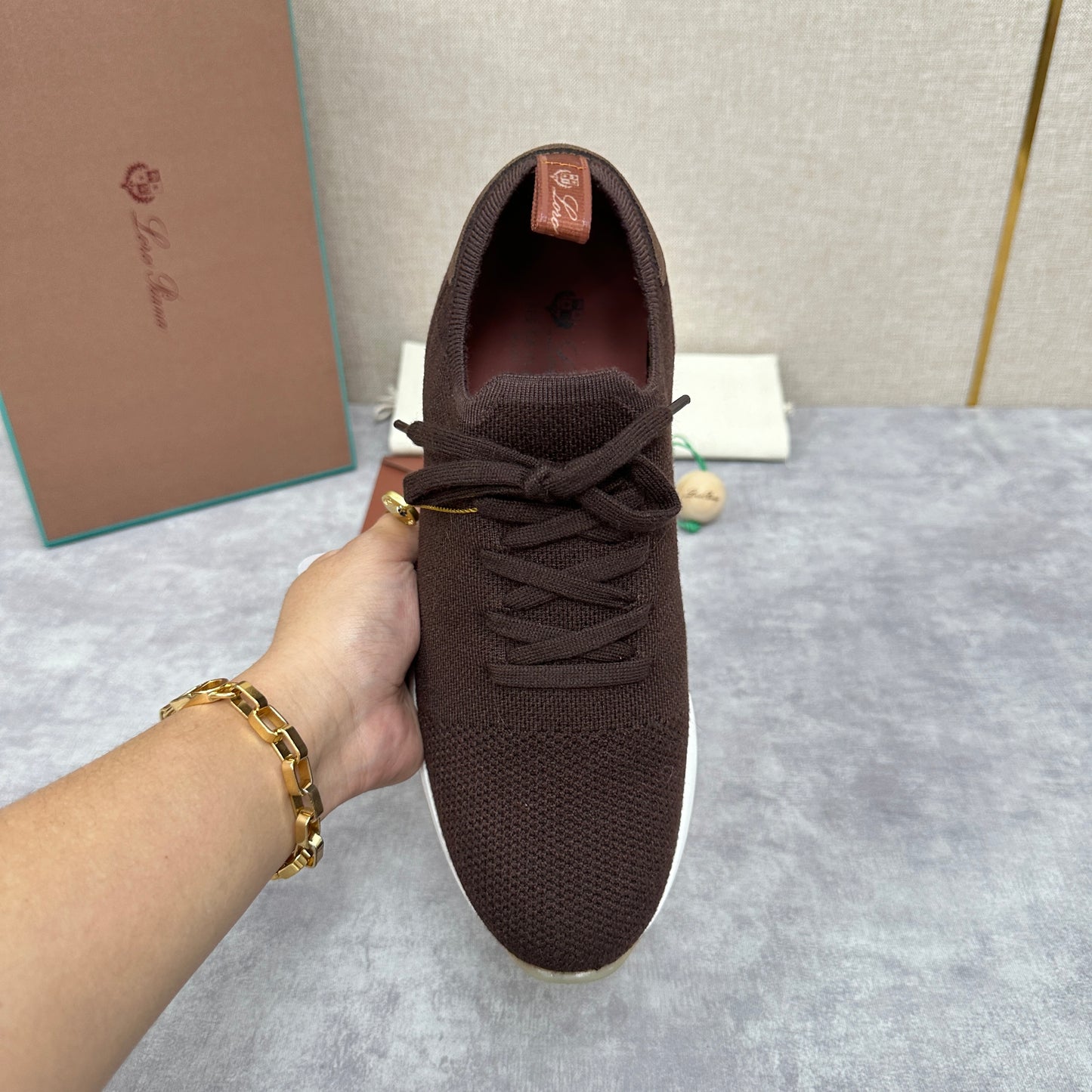 Grey, Brown, Navy blue and Dark brown Shoes