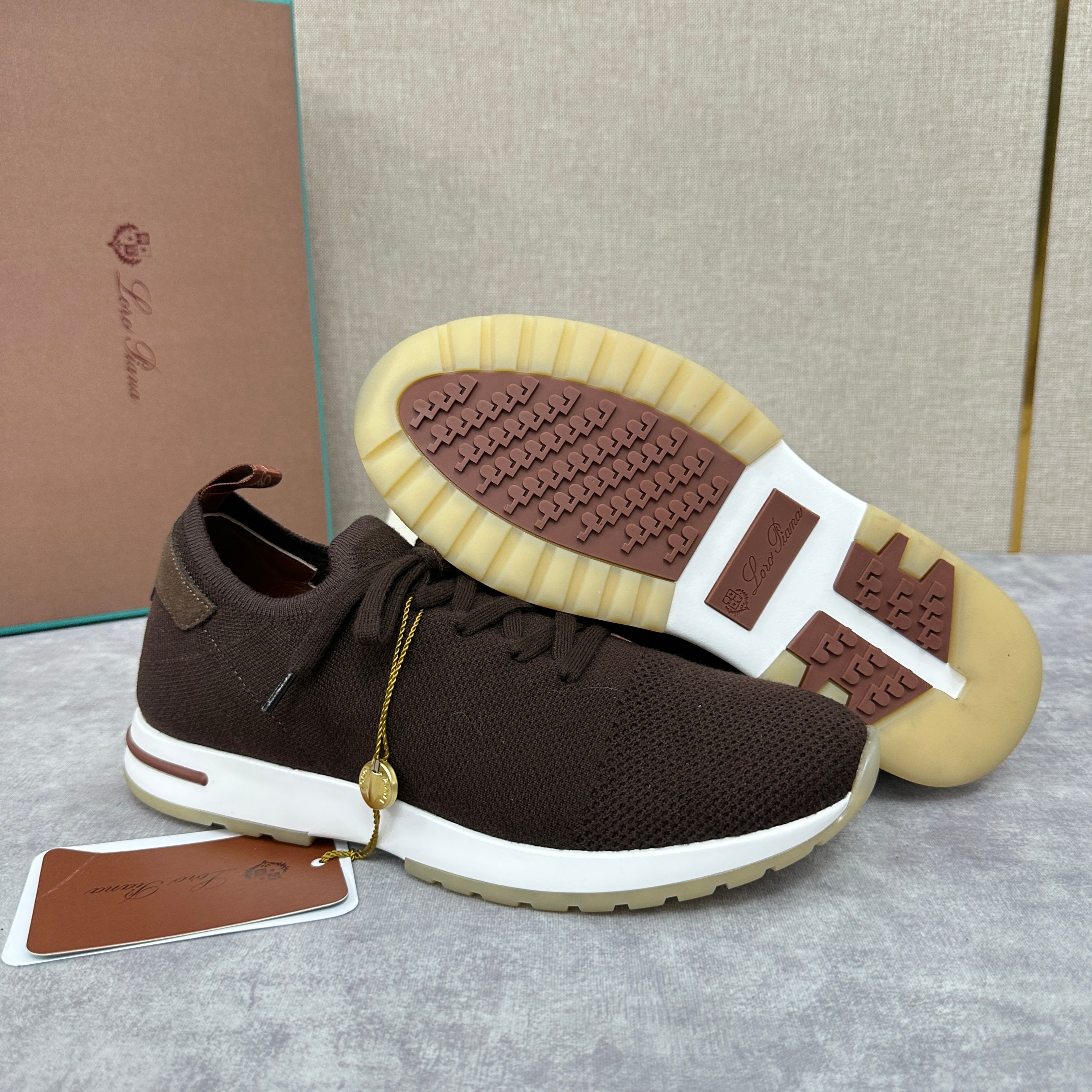 Grey, Brown, Navy blue and Dark brown Shoes - FashionHype.xyz