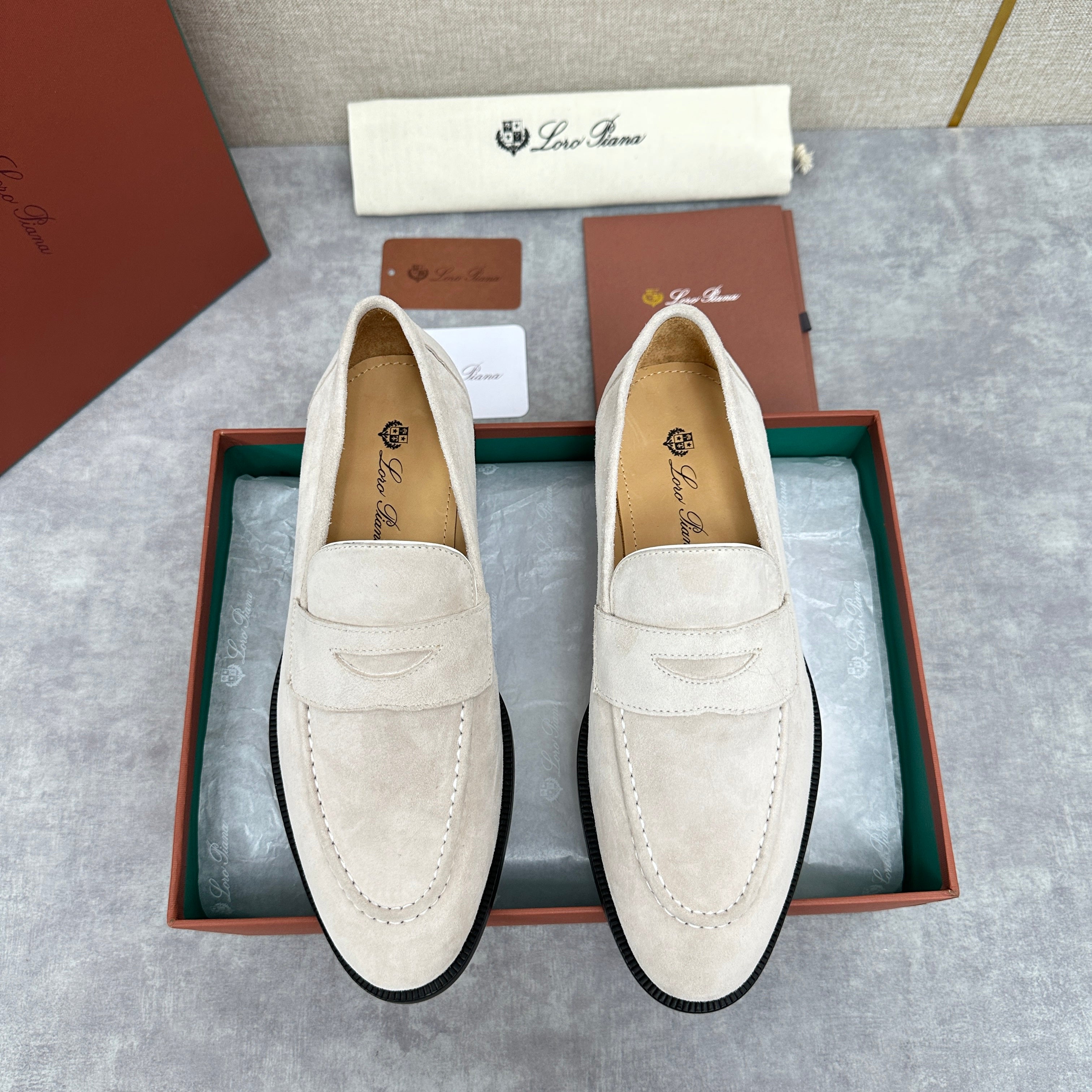 White and Brown Shoes