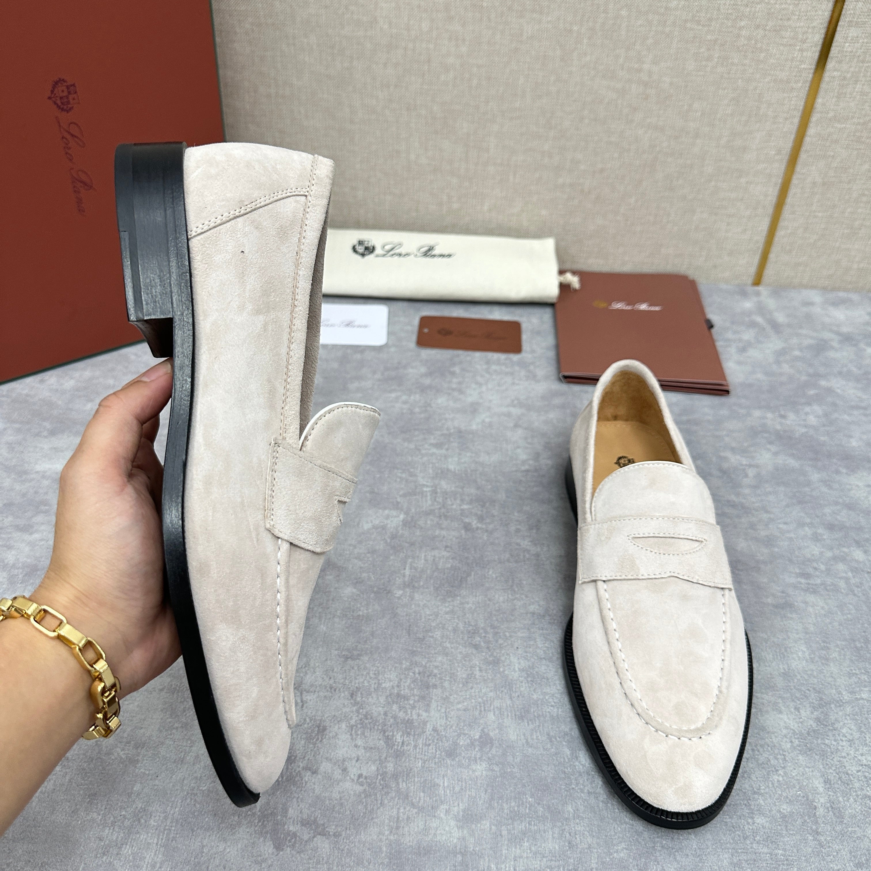 White and Brown Shoes