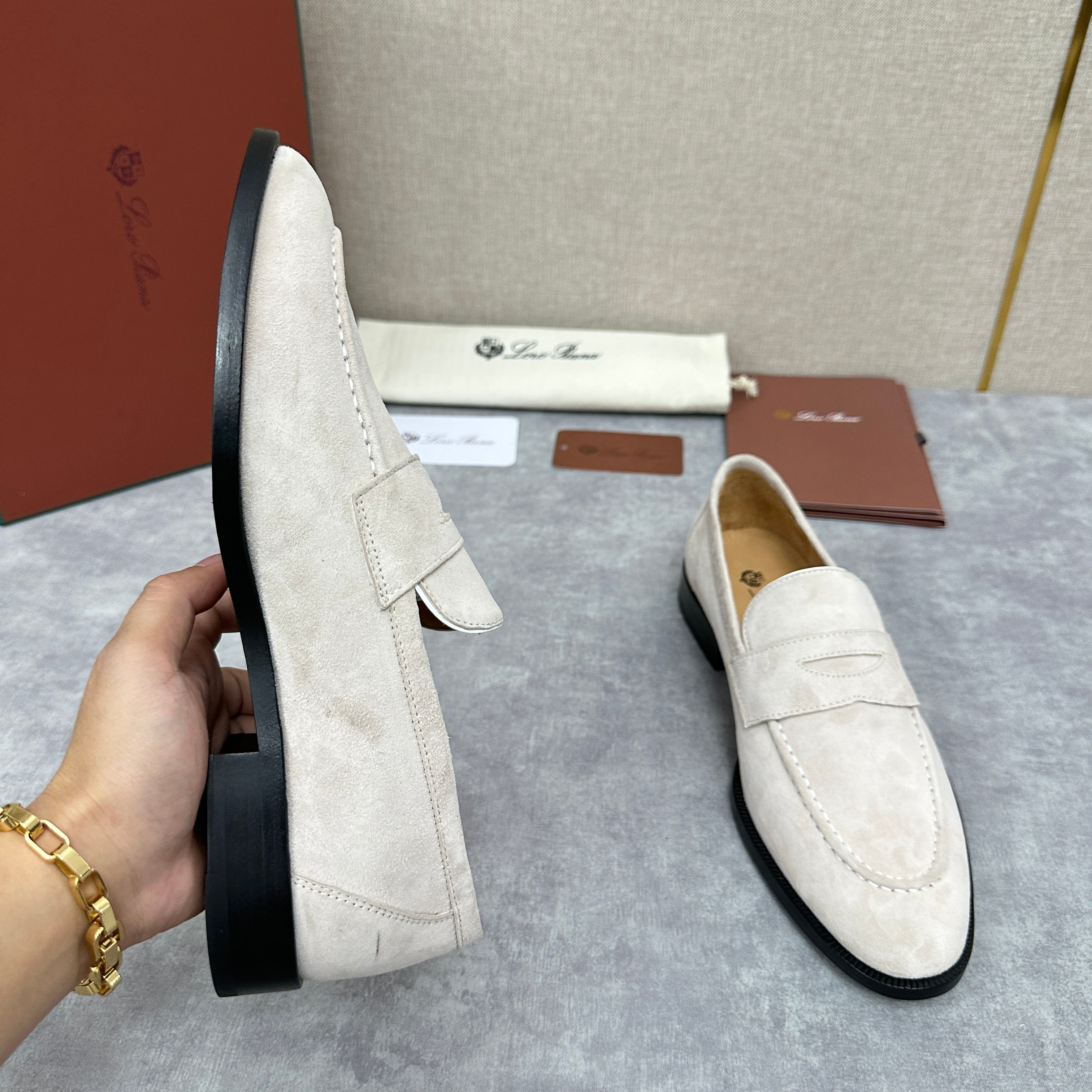 White and Brown Shoes