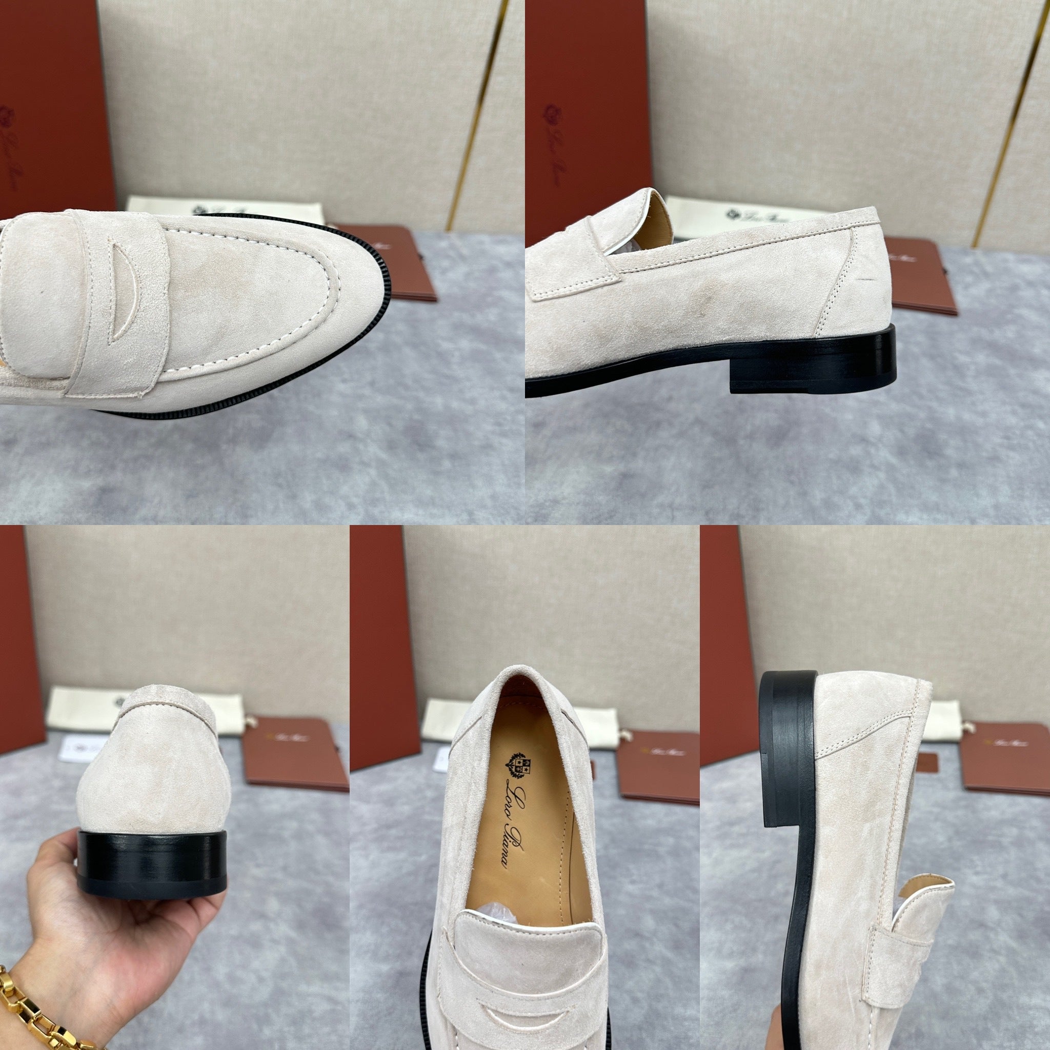 White and Brown Shoes