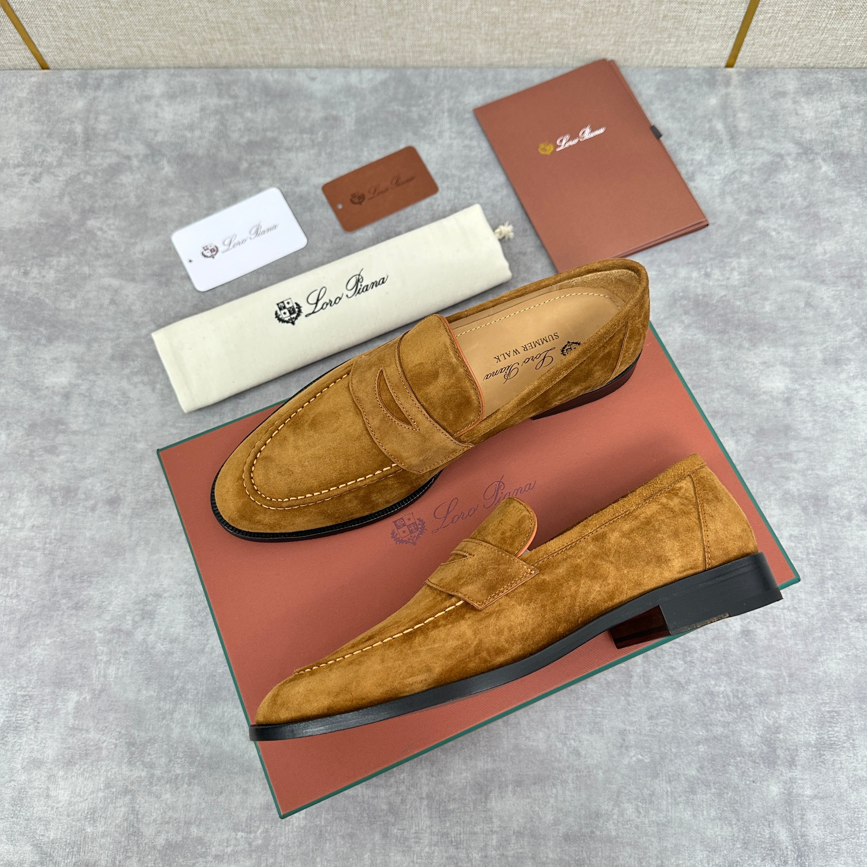White and Brown Shoes