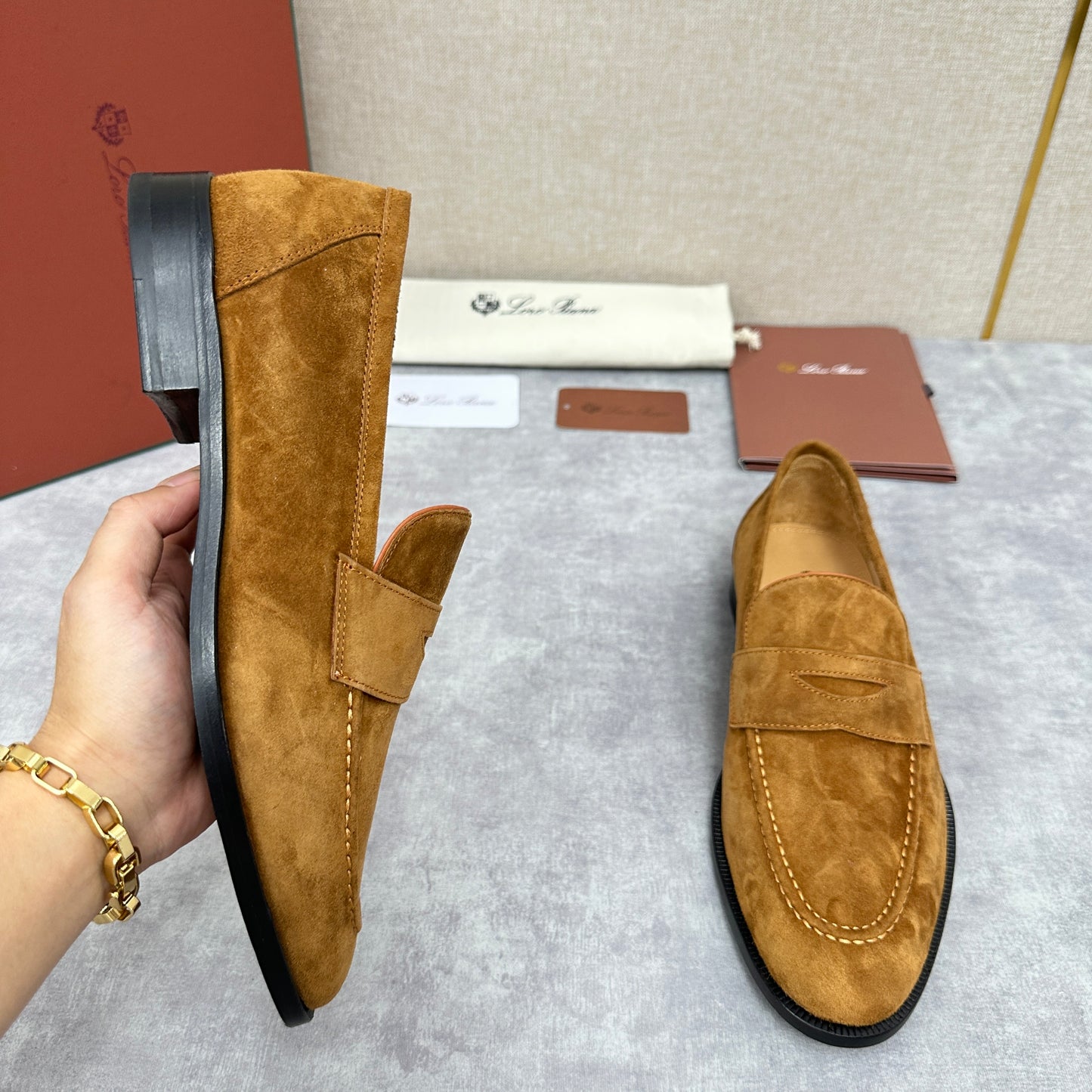 White and Brown Shoes