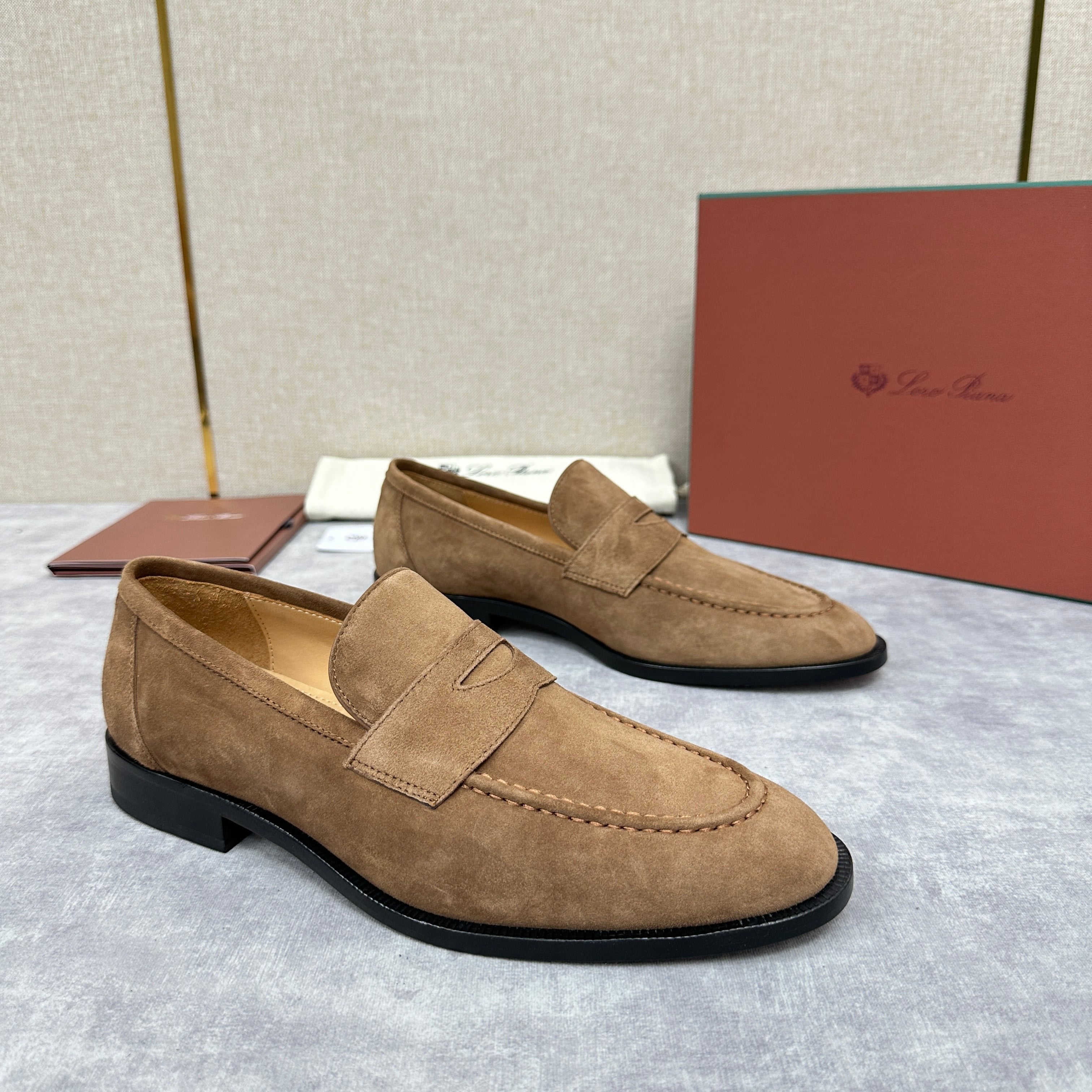Dark green and Brown Shoes - FashionHype.xyz