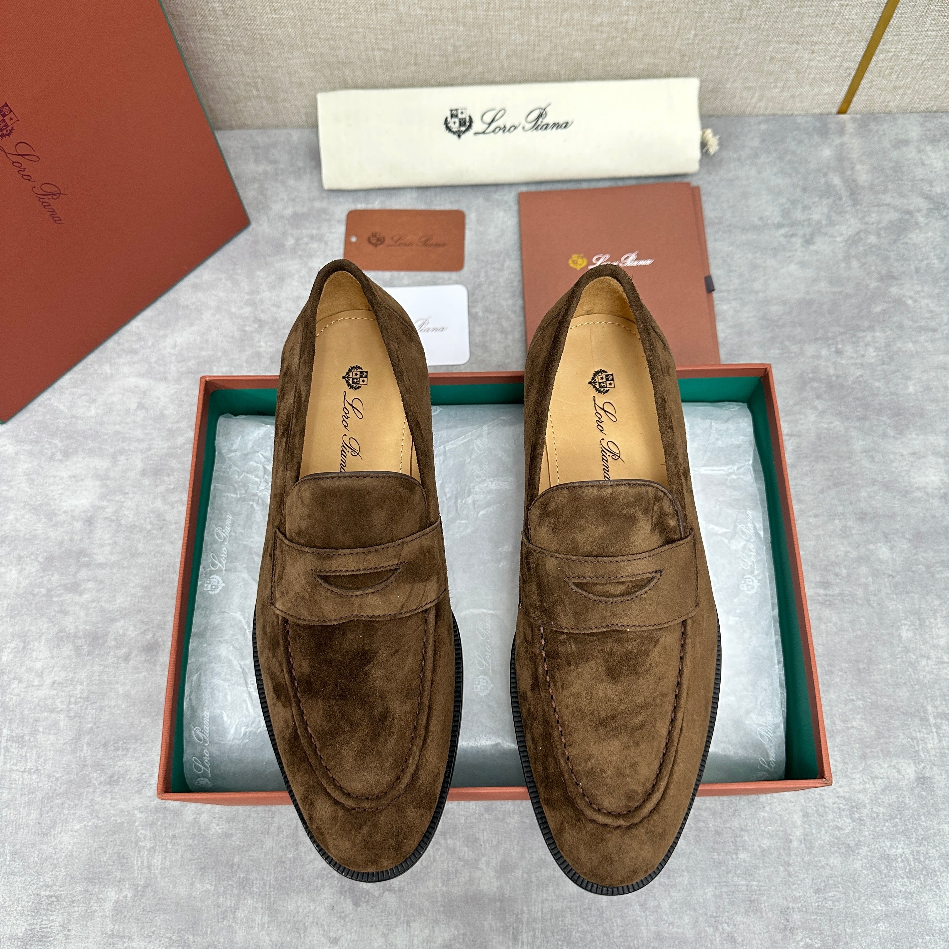 Brown, Dark brown and Black Shoes - FashionHype.xyz