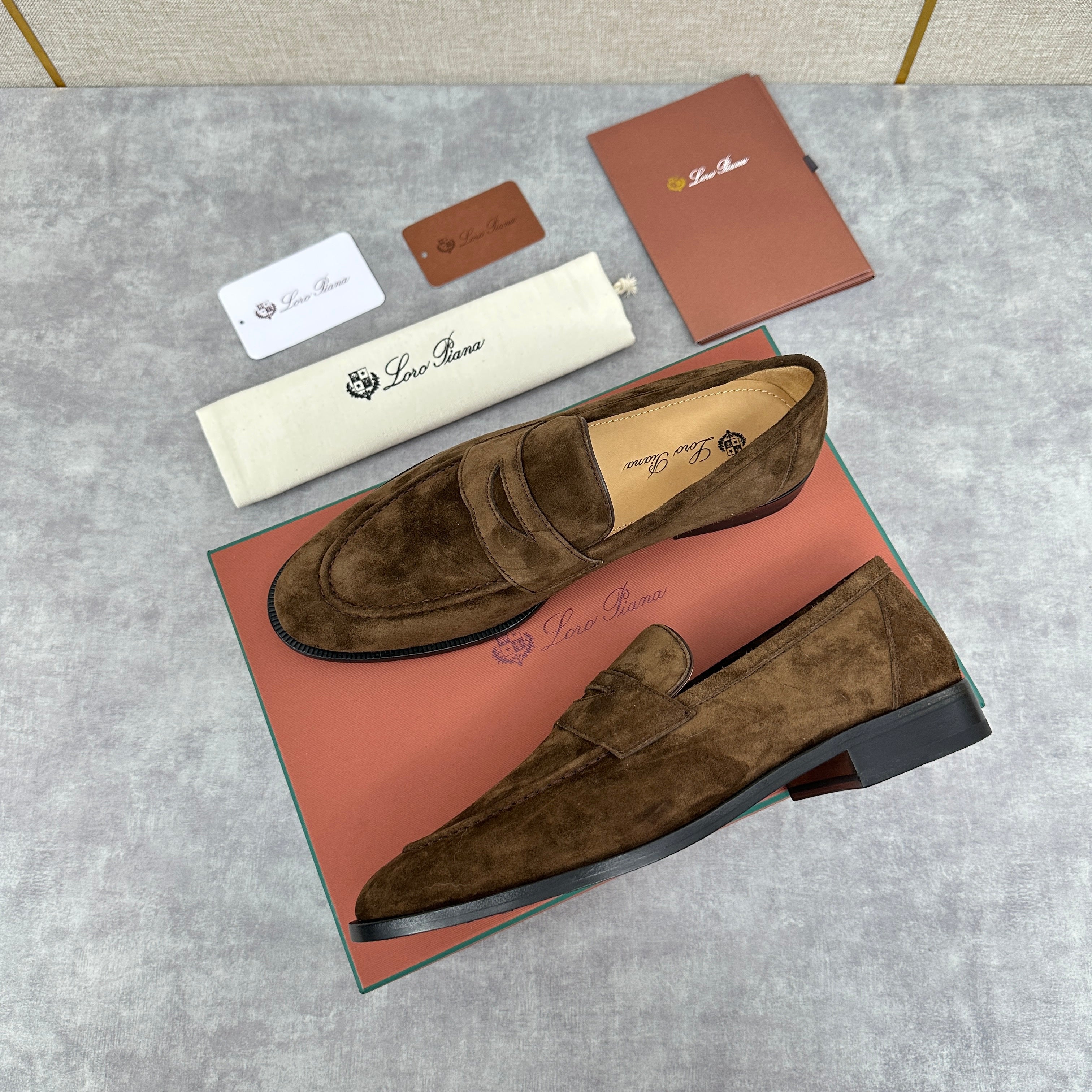 Brown, Dark brown and Black Shoes - FashionHype.xyz