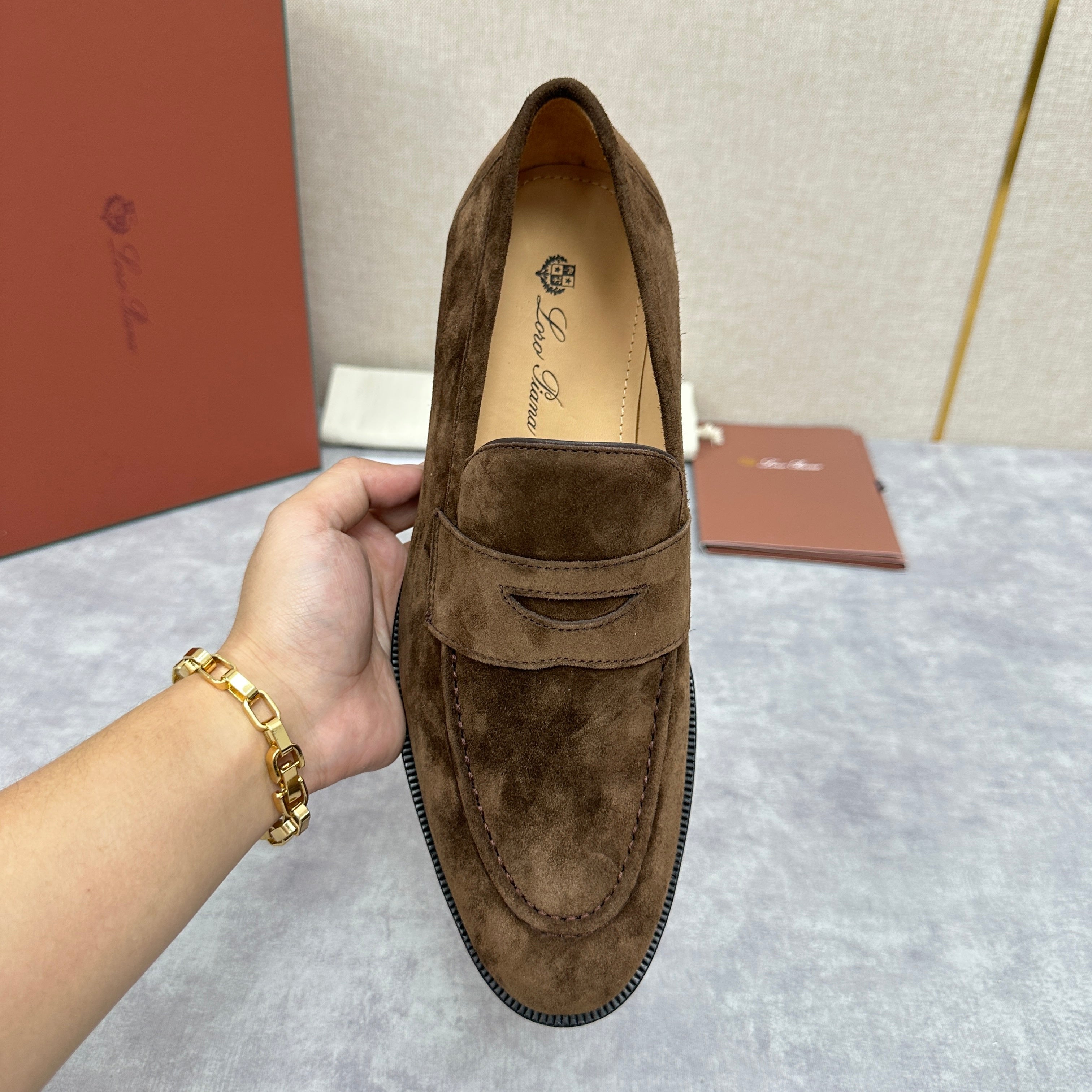 Brown, Dark brown and Black Shoes - FashionHype.xyz