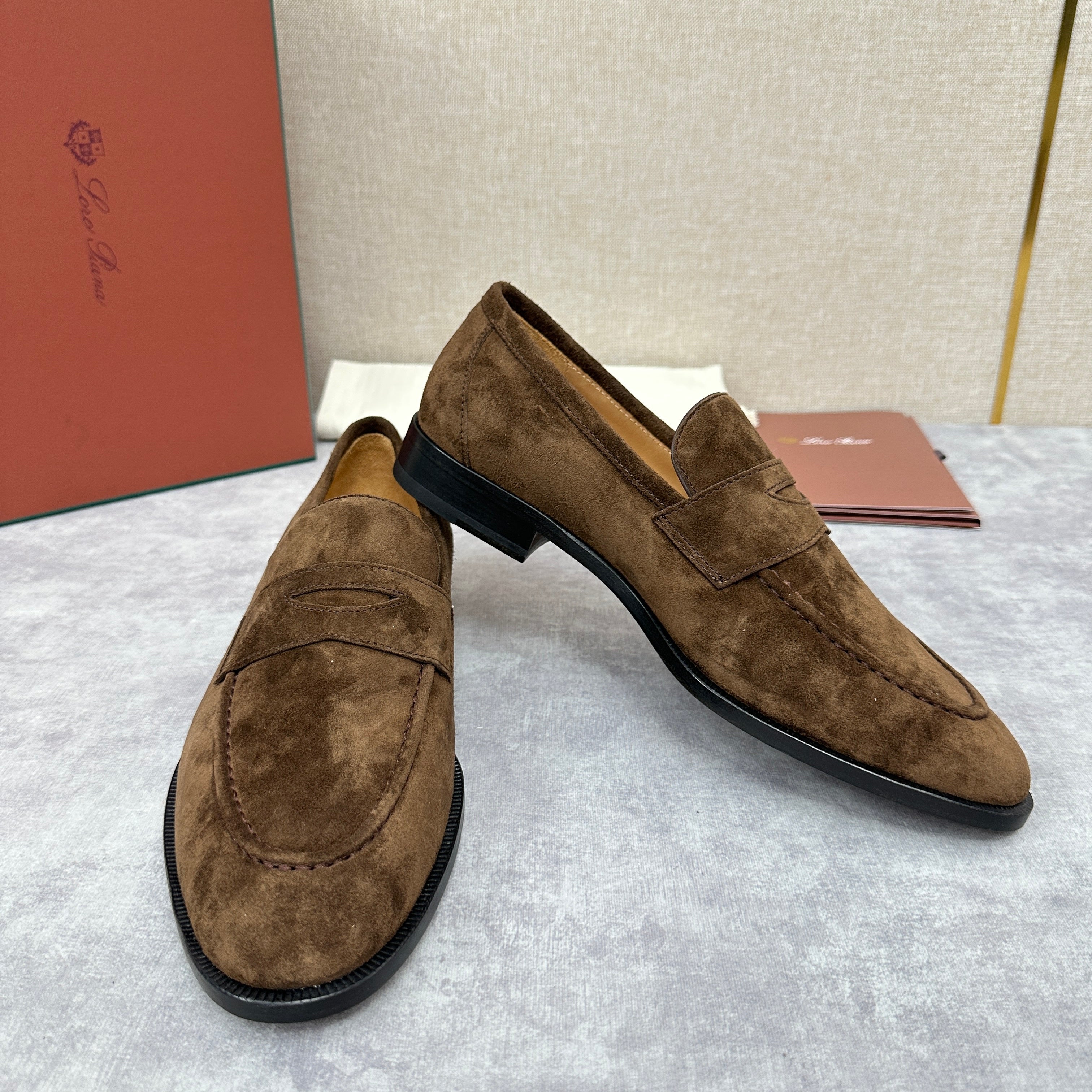 Brown, Dark brown and Black Shoes - FashionHype.xyz