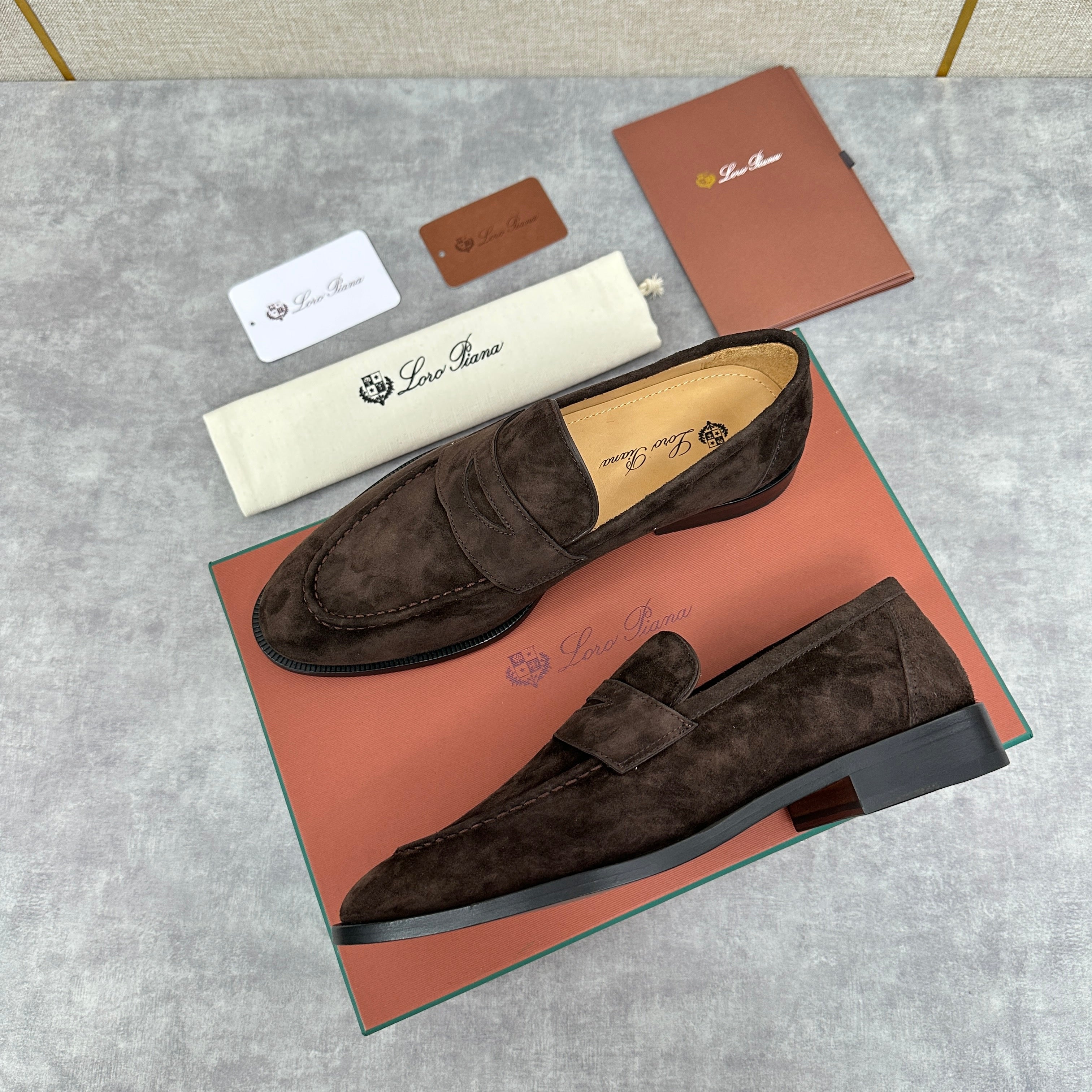 Brown, Dark brown and Black Shoes - FashionHype.xyz