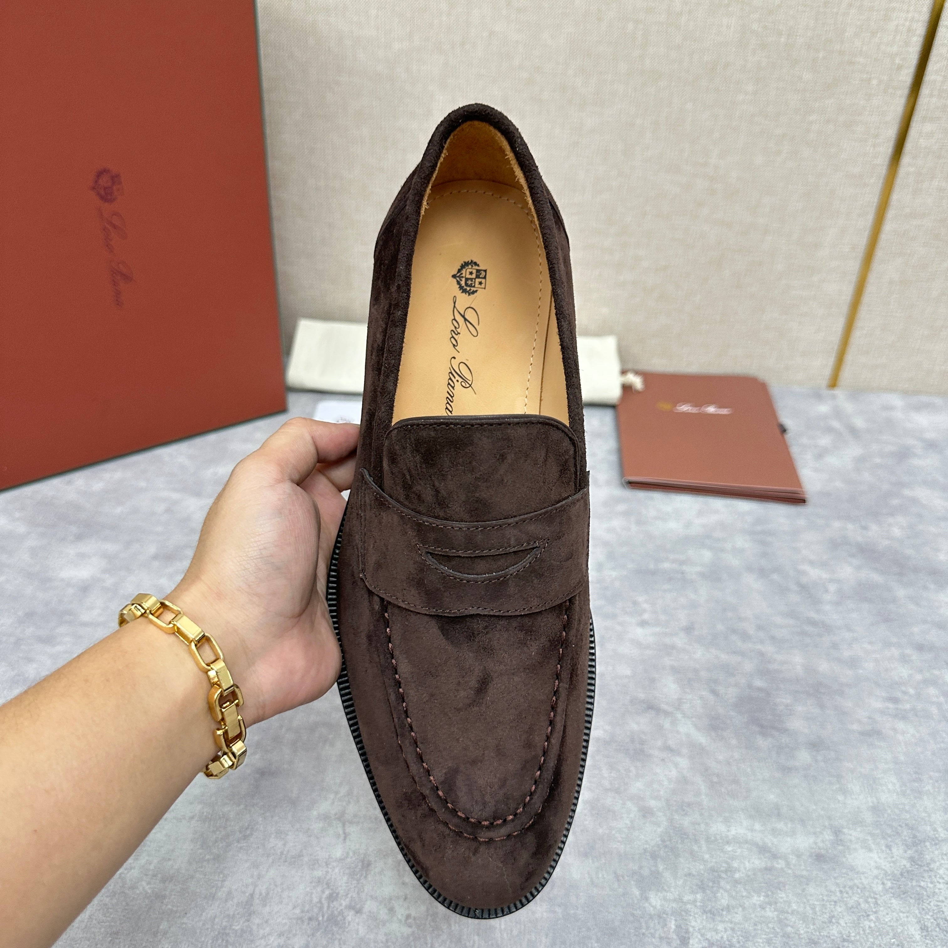 Brown, Dark brown and Black Shoes - FashionHype.xyz