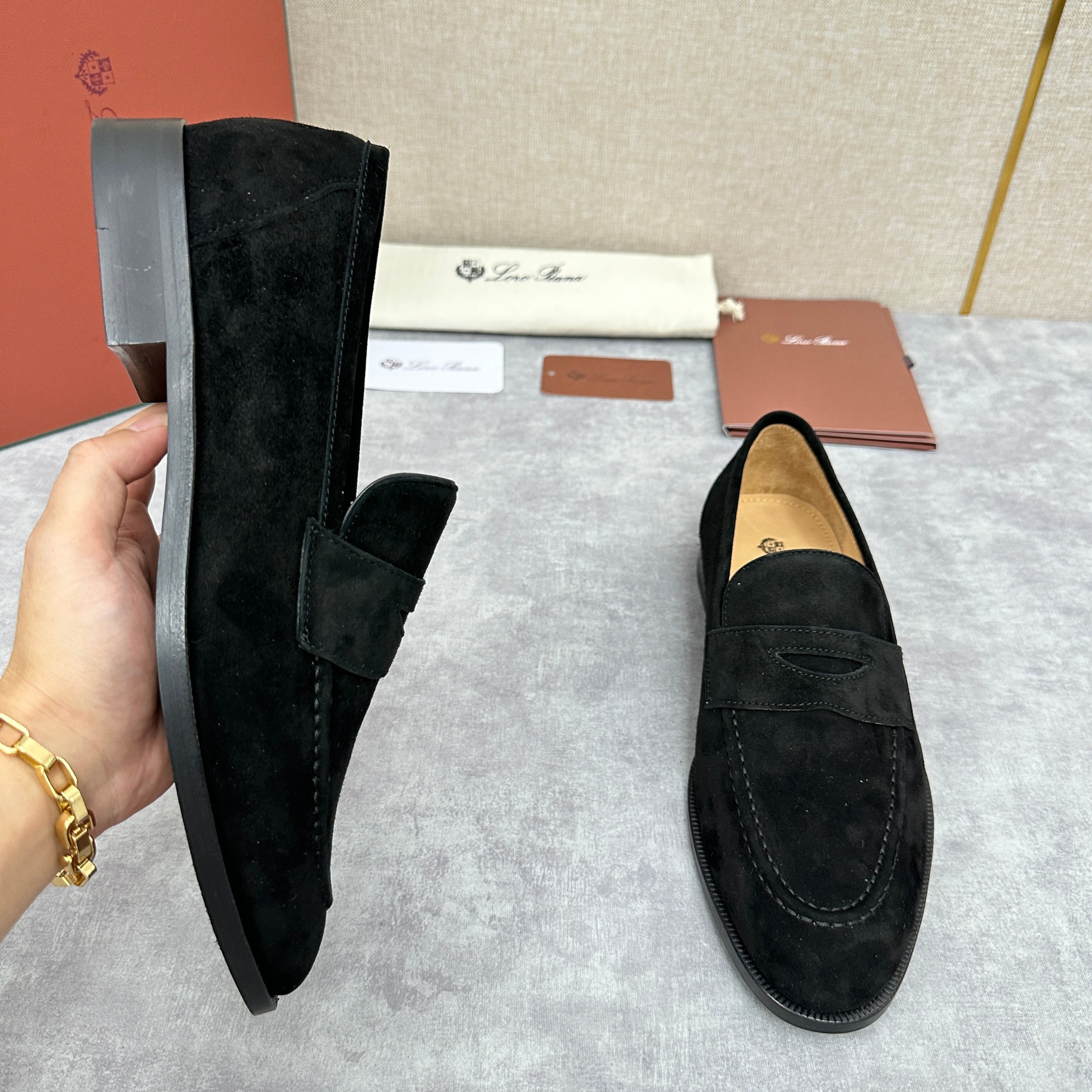 Brown, Dark brown and Black Shoes - FashionHype.xyz