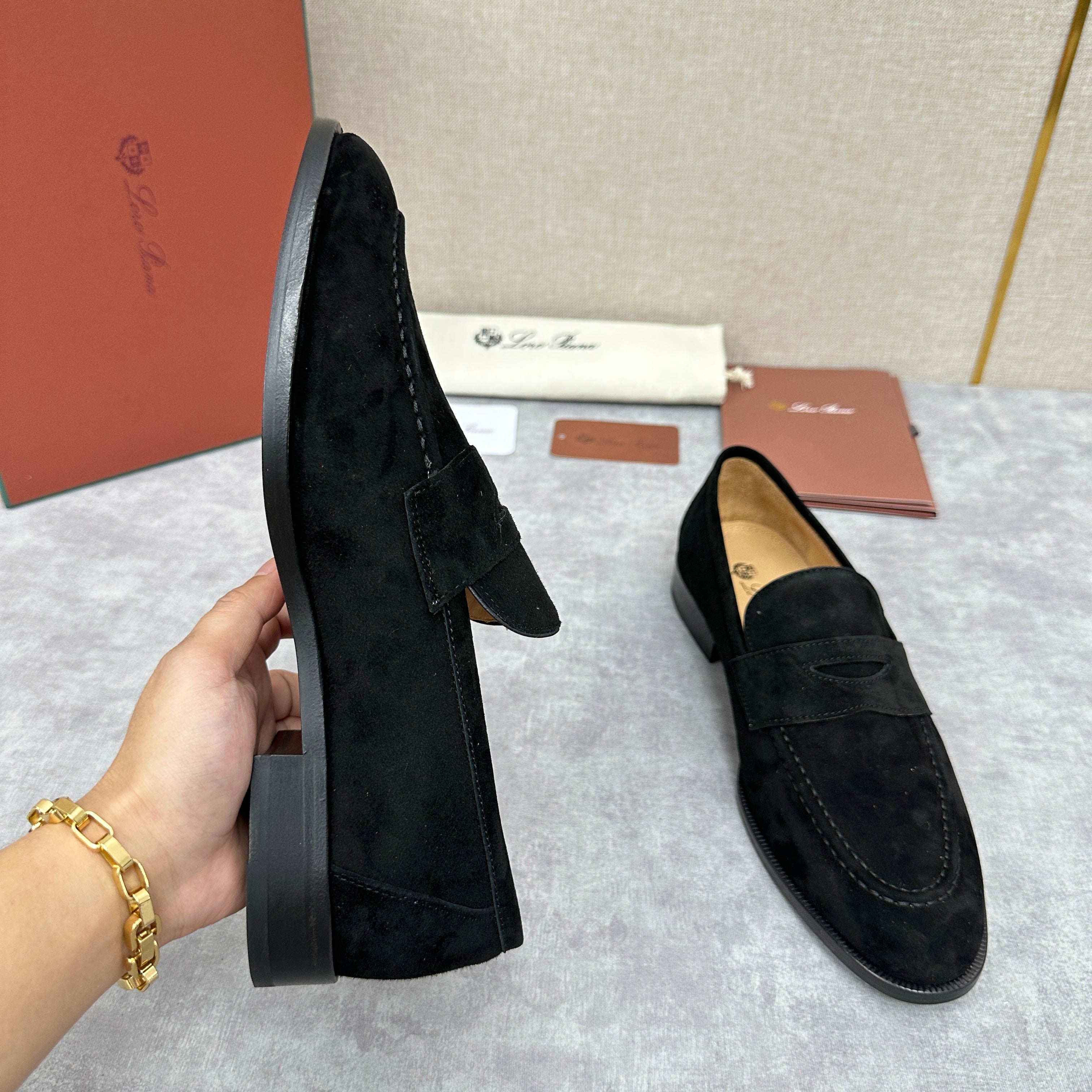 Brown, Dark brown and Black Shoes - FashionHype.xyz