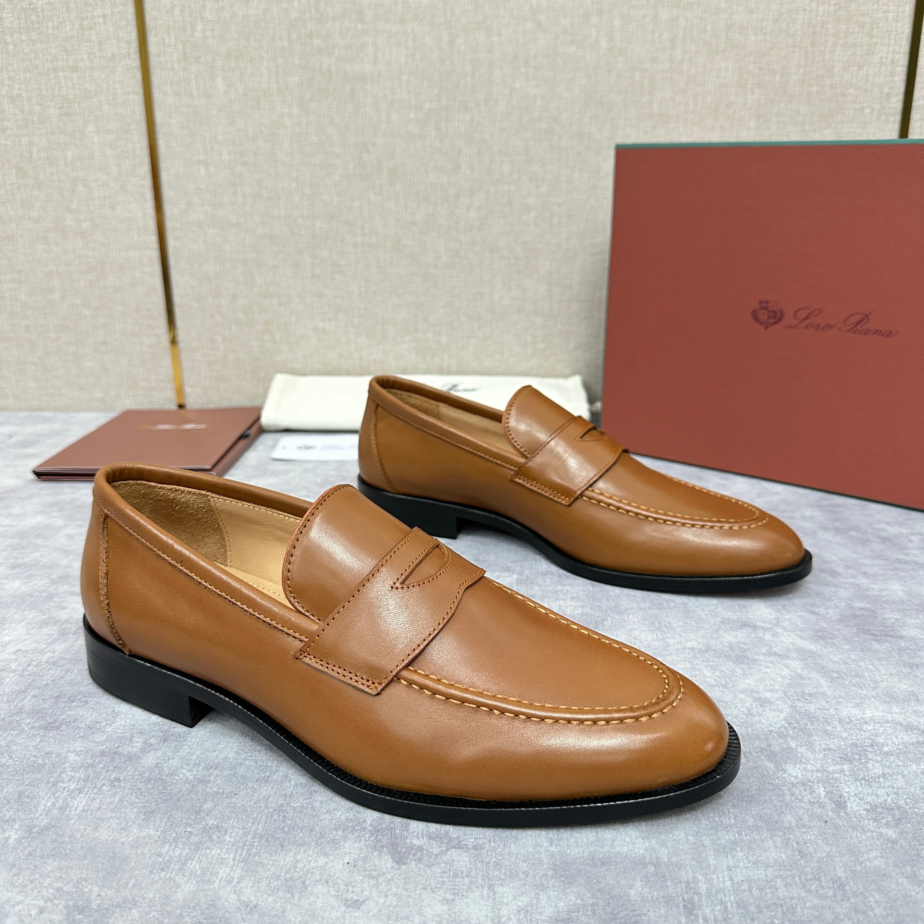 Brown, Dark brown and Black Shoes - FashionHype.xyz