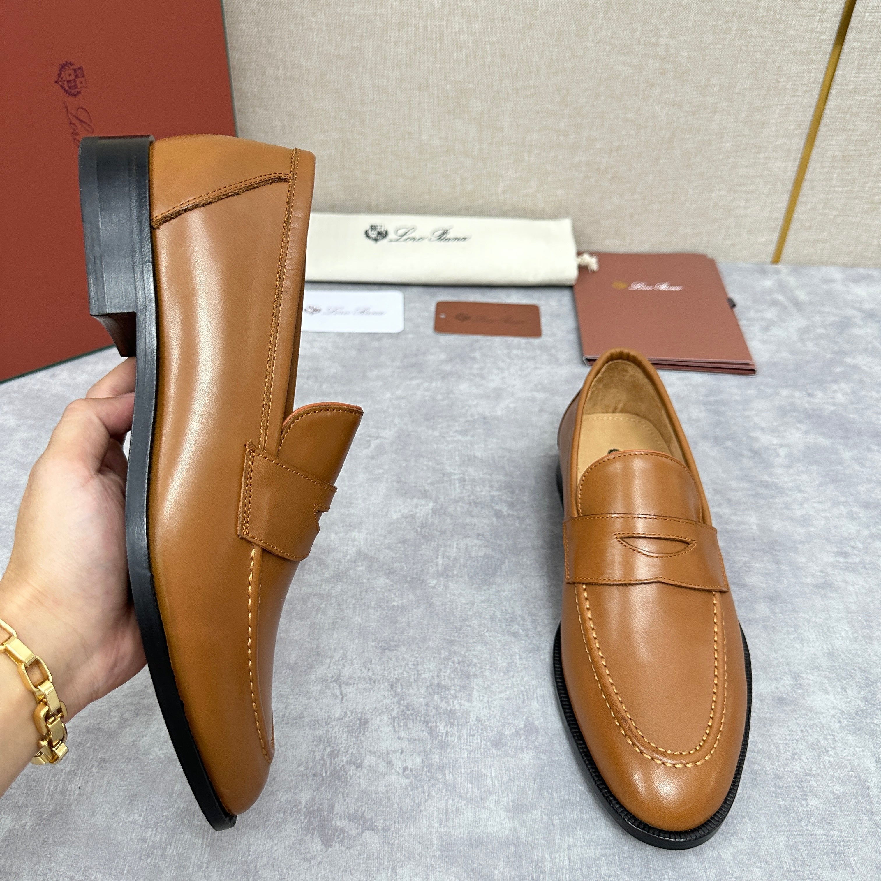 Brown, Dark brown and Black Shoes - FashionHype.xyz