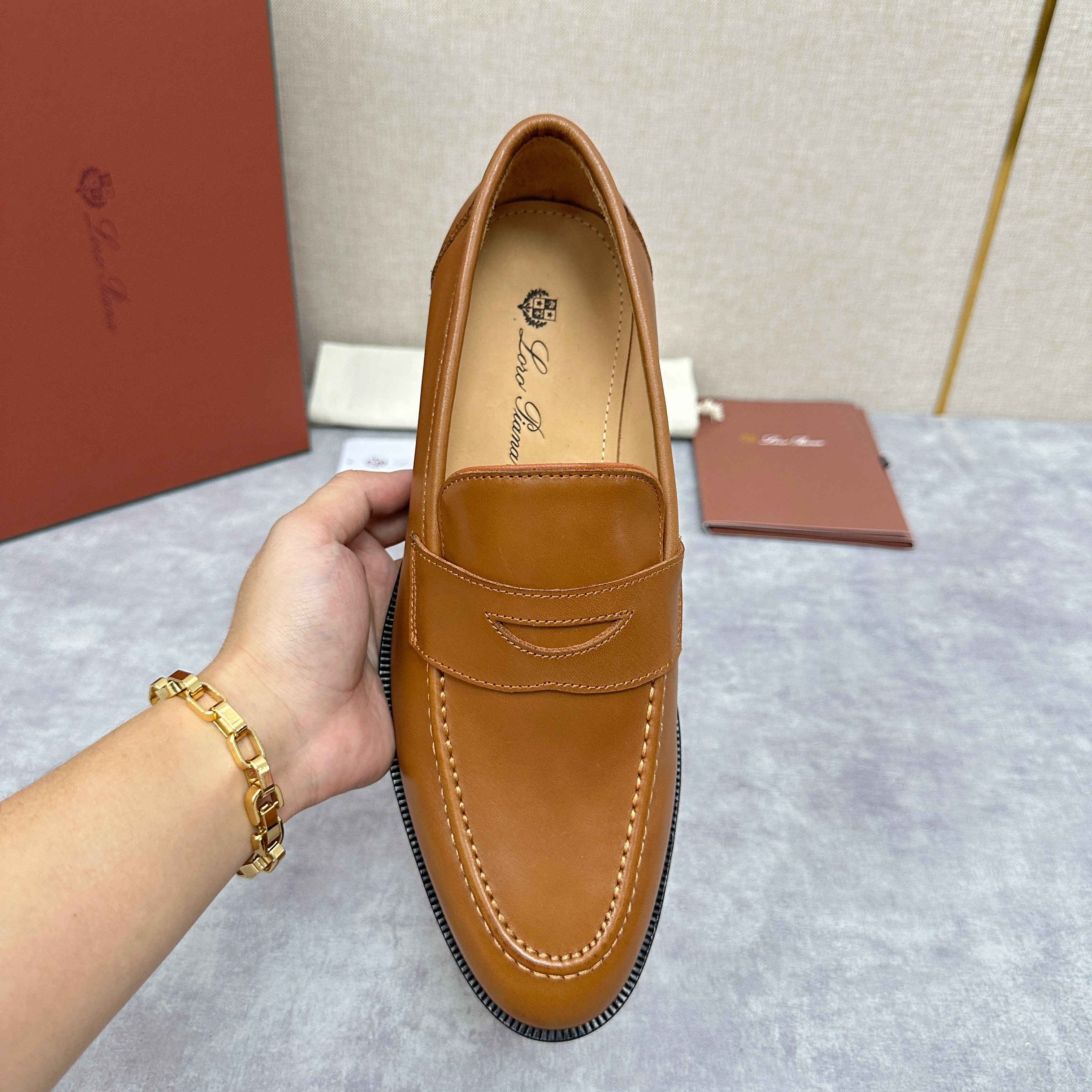 Brown, Dark brown and Black Shoes - FashionHype.xyz