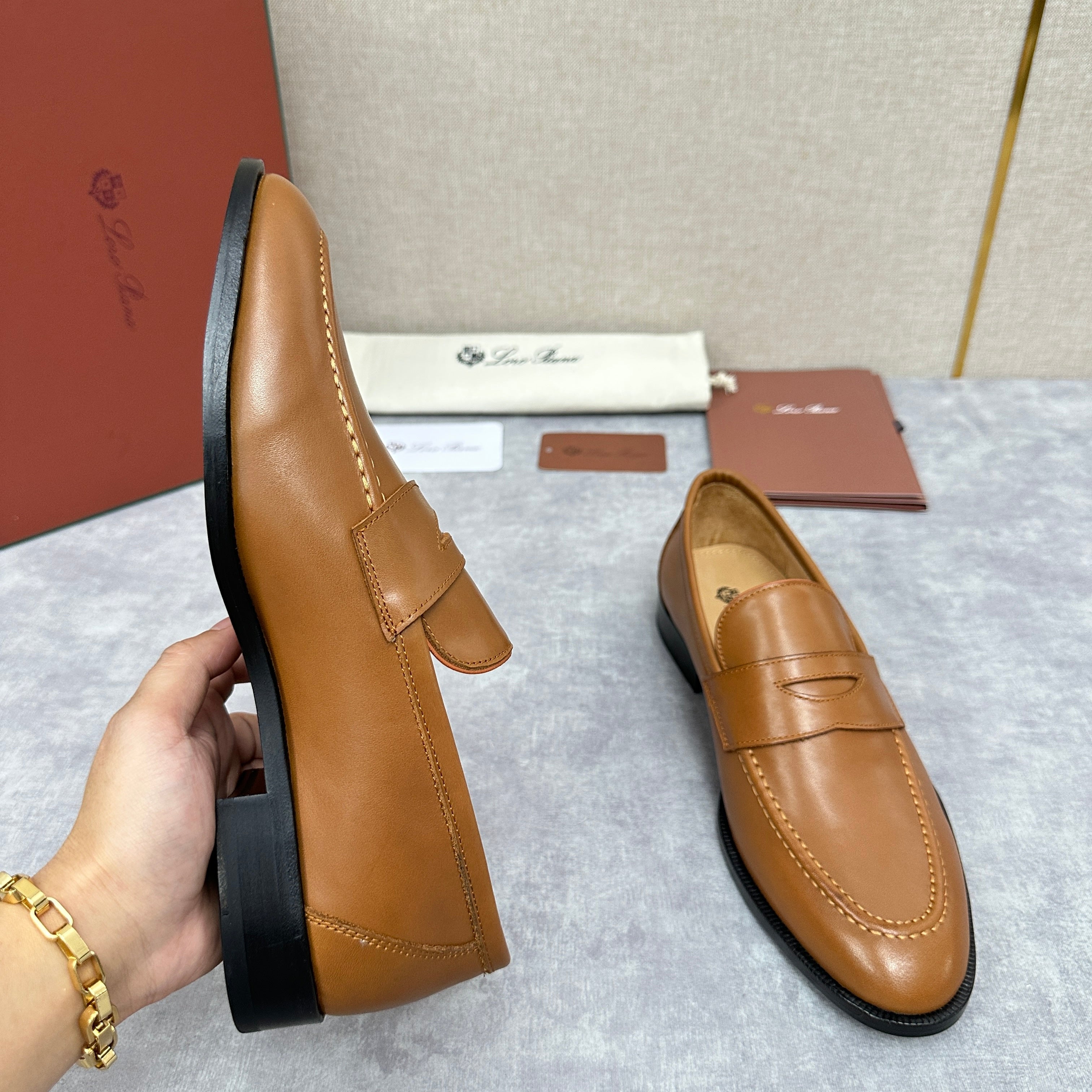 Brown, Dark brown and Black Shoes - FashionHype.xyz