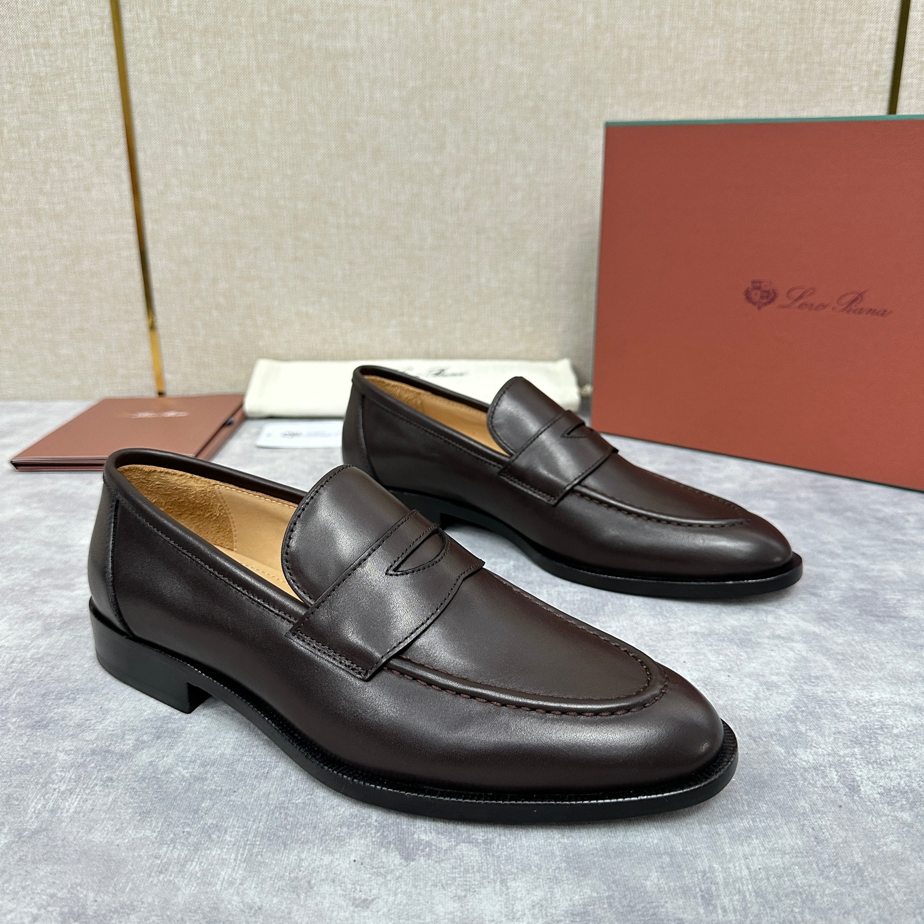 Brown, Dark brown and Black Shoes - FashionHype.xyz