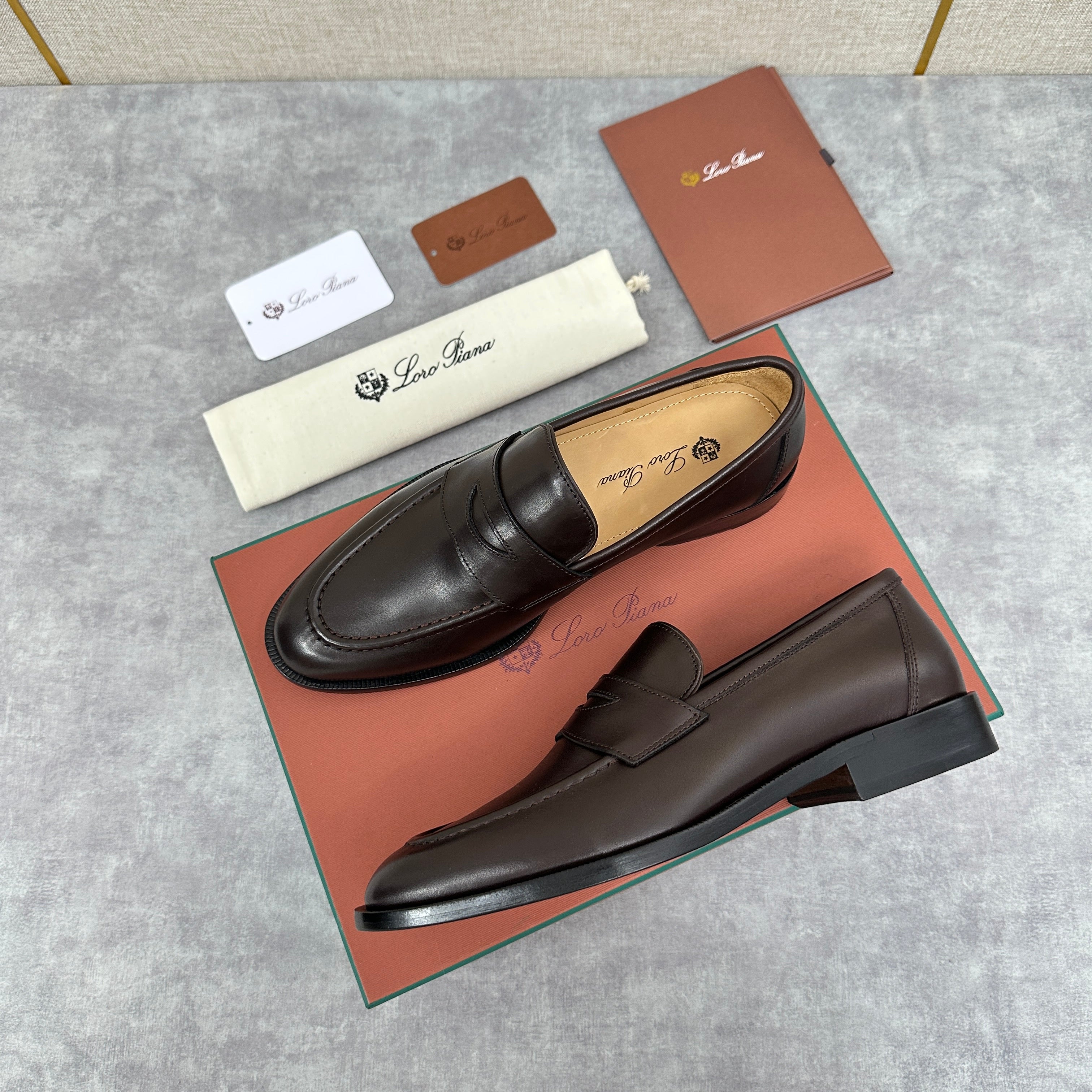 Brown, Dark brown and Black Shoes - FashionHype.xyz