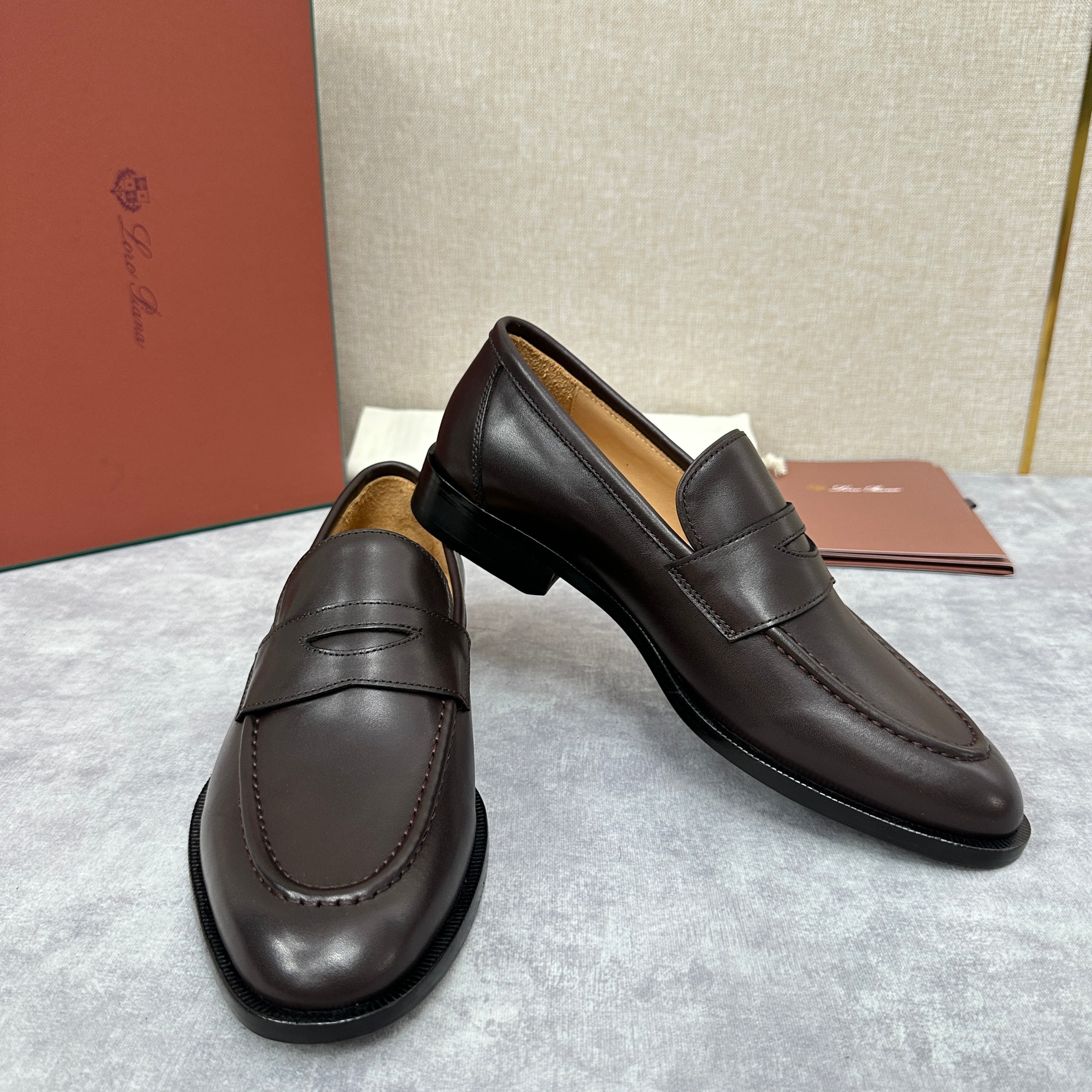Brown, Dark brown and Black Shoes - FashionHype.xyz