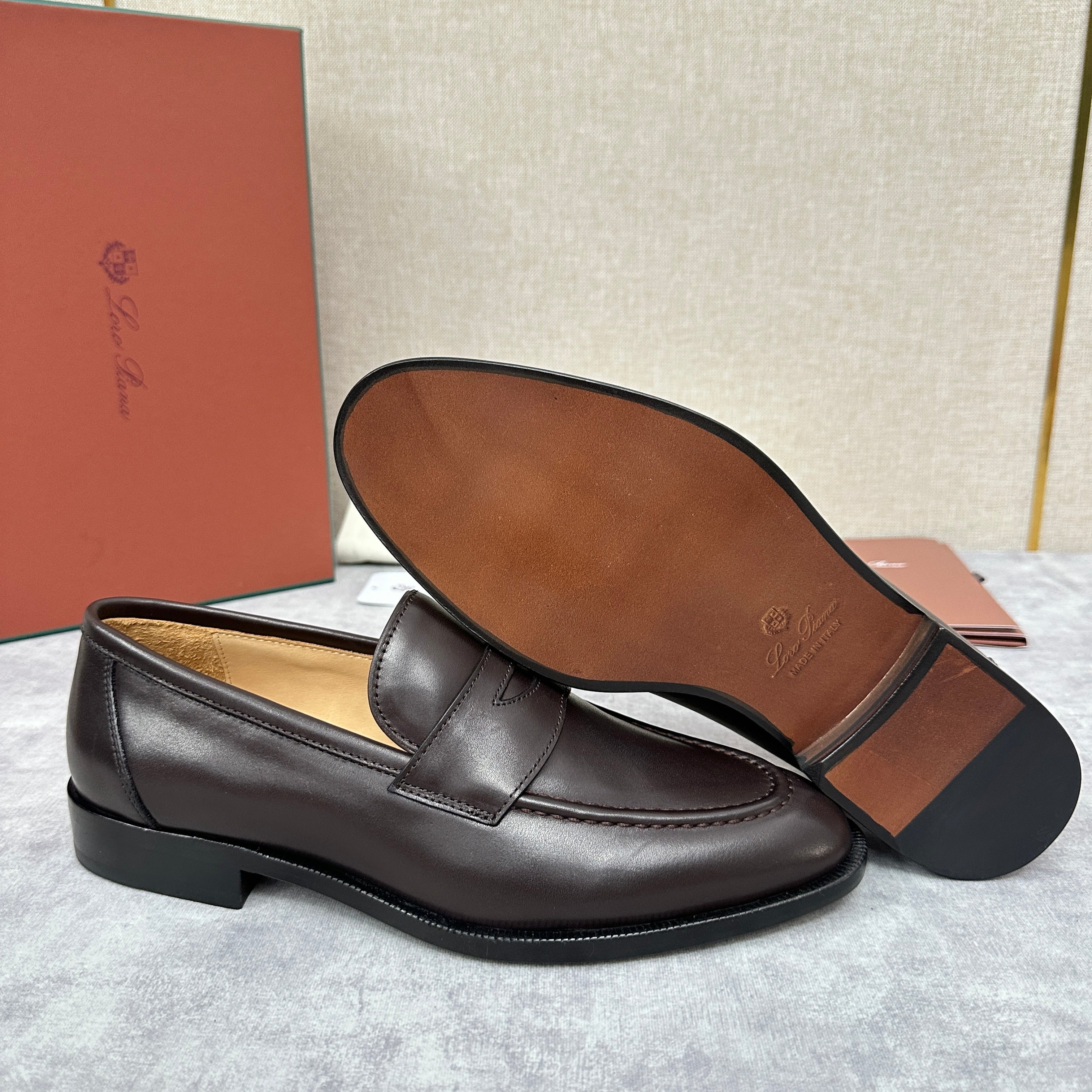 Brown, Dark brown and Black Shoes - FashionHype.xyz