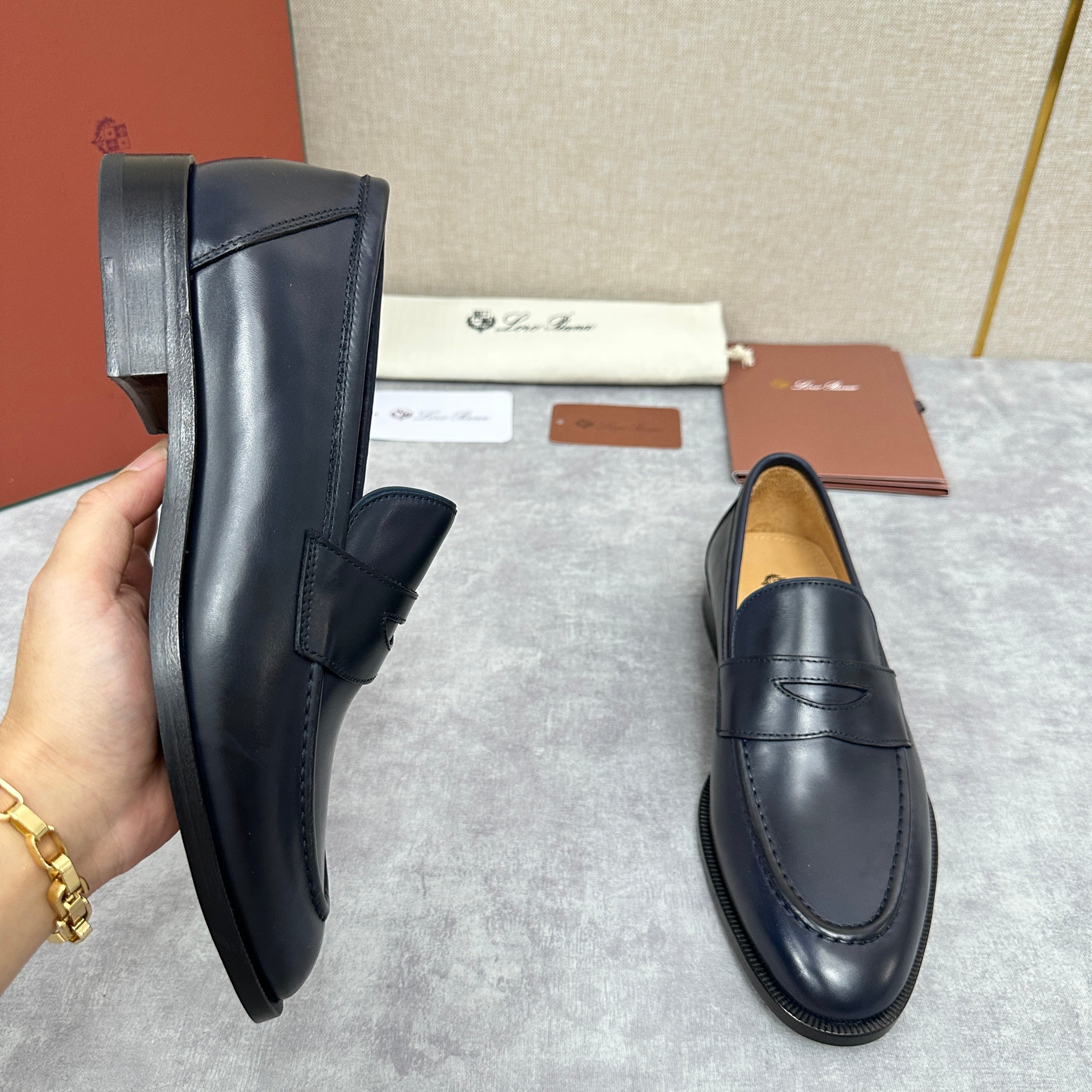 Brown, Dark brown and Black Shoes - FashionHype.xyz